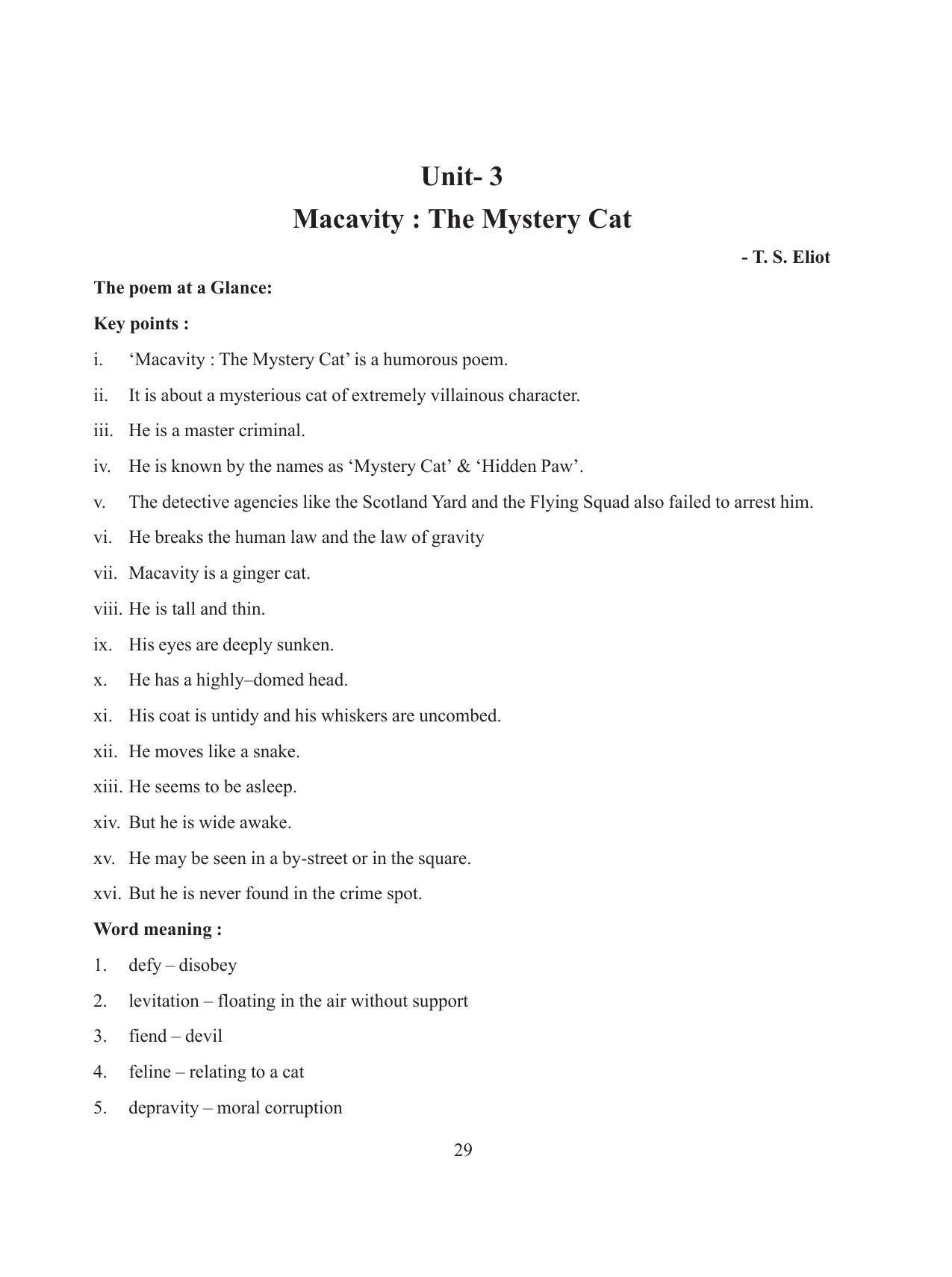Tripura Board Class 8 English Workbooks - Page 29