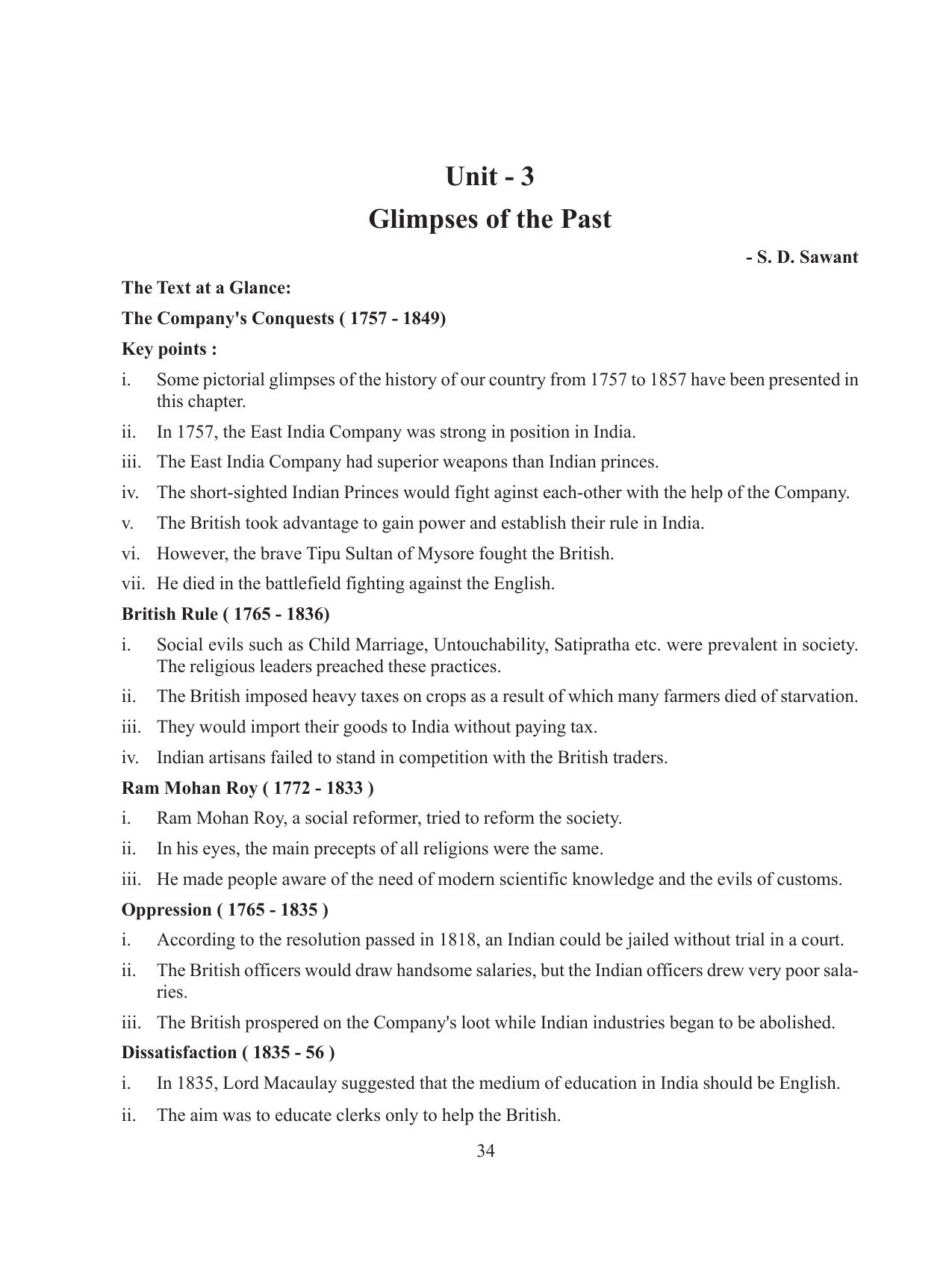 Tripura Board Class 8 English Workbooks - Page 34
