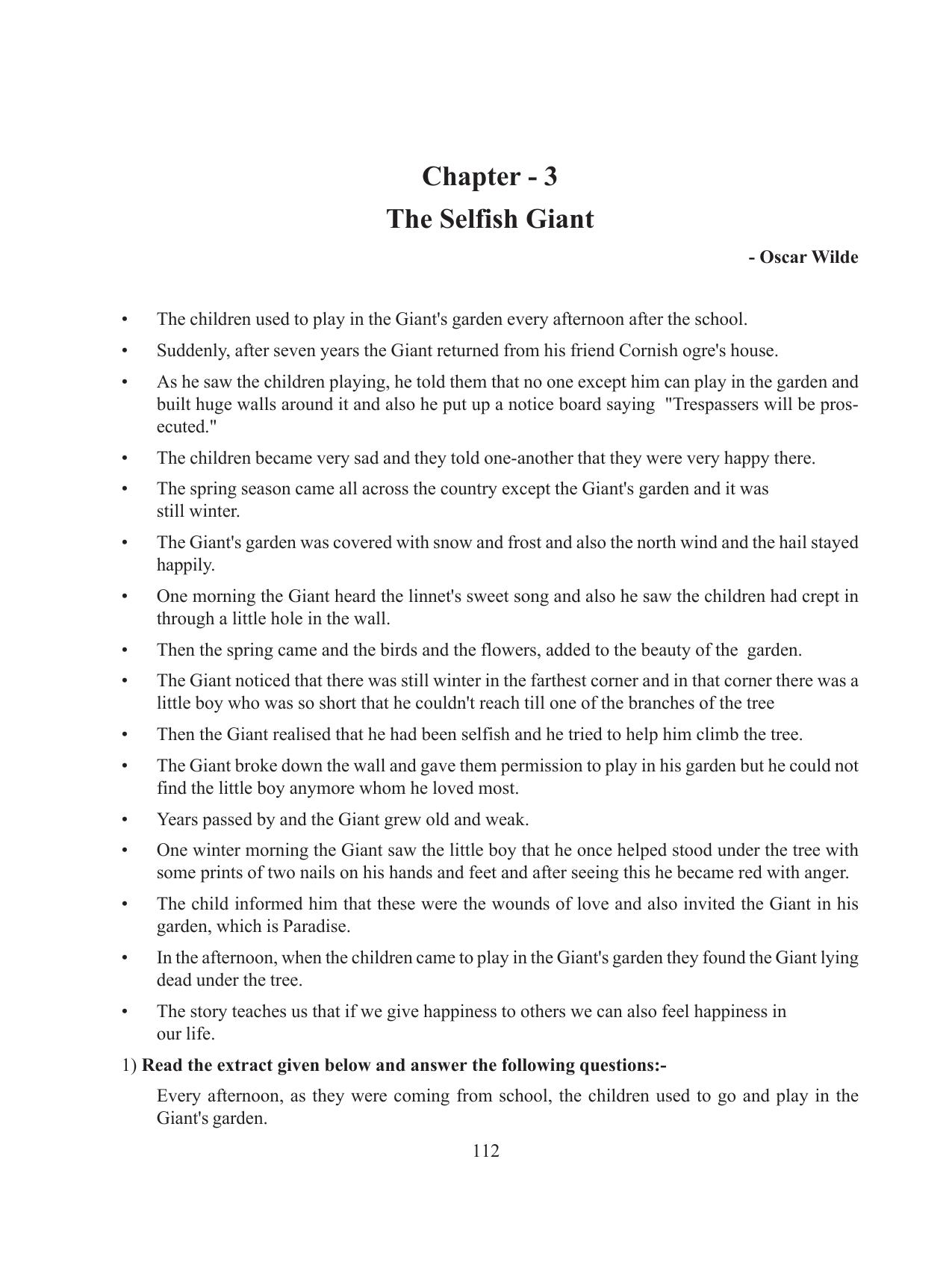 Tripura Board Class 8 English Workbooks - Page 112