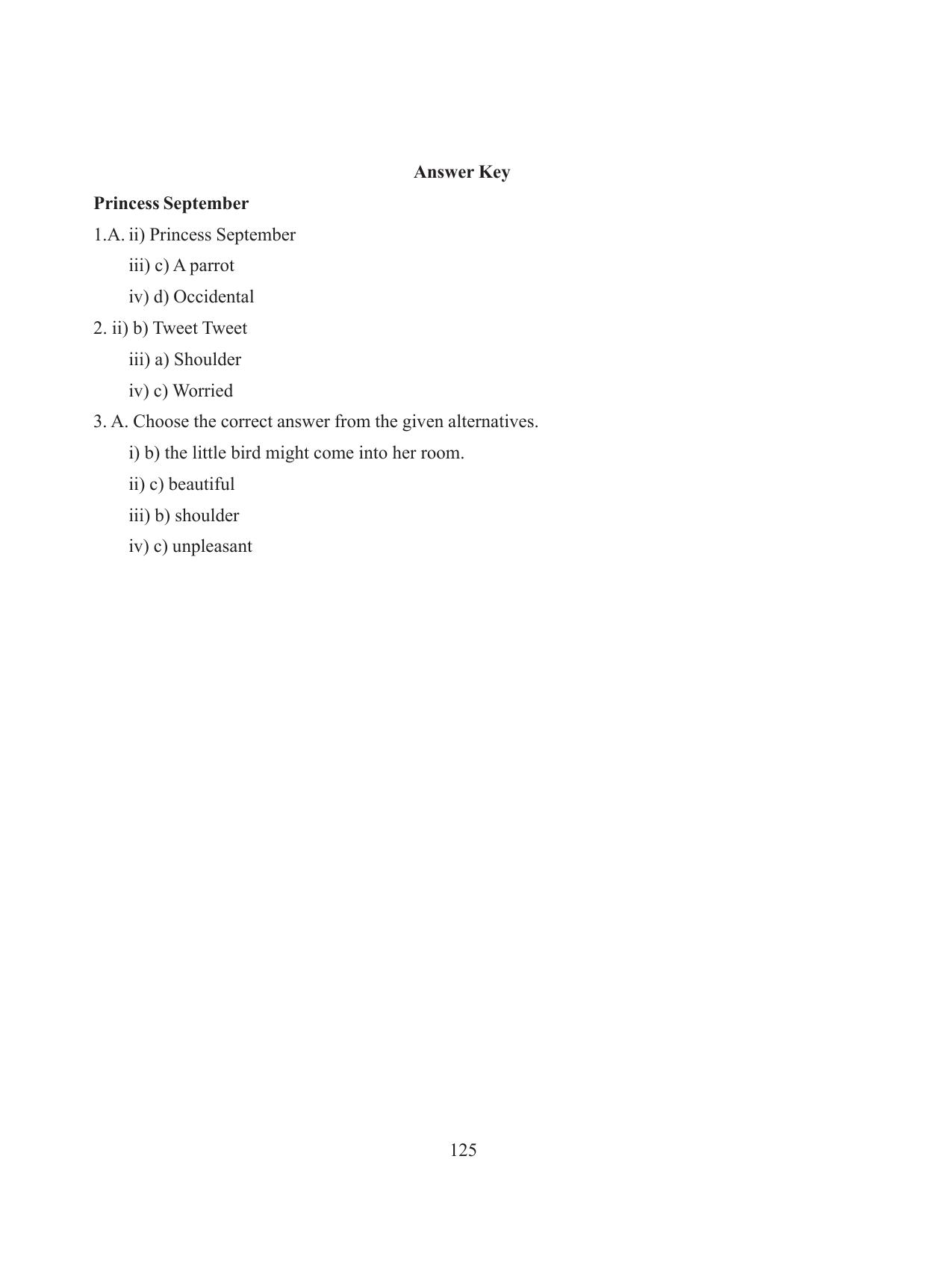 Tripura Board Class 8 English Workbooks - Page 125