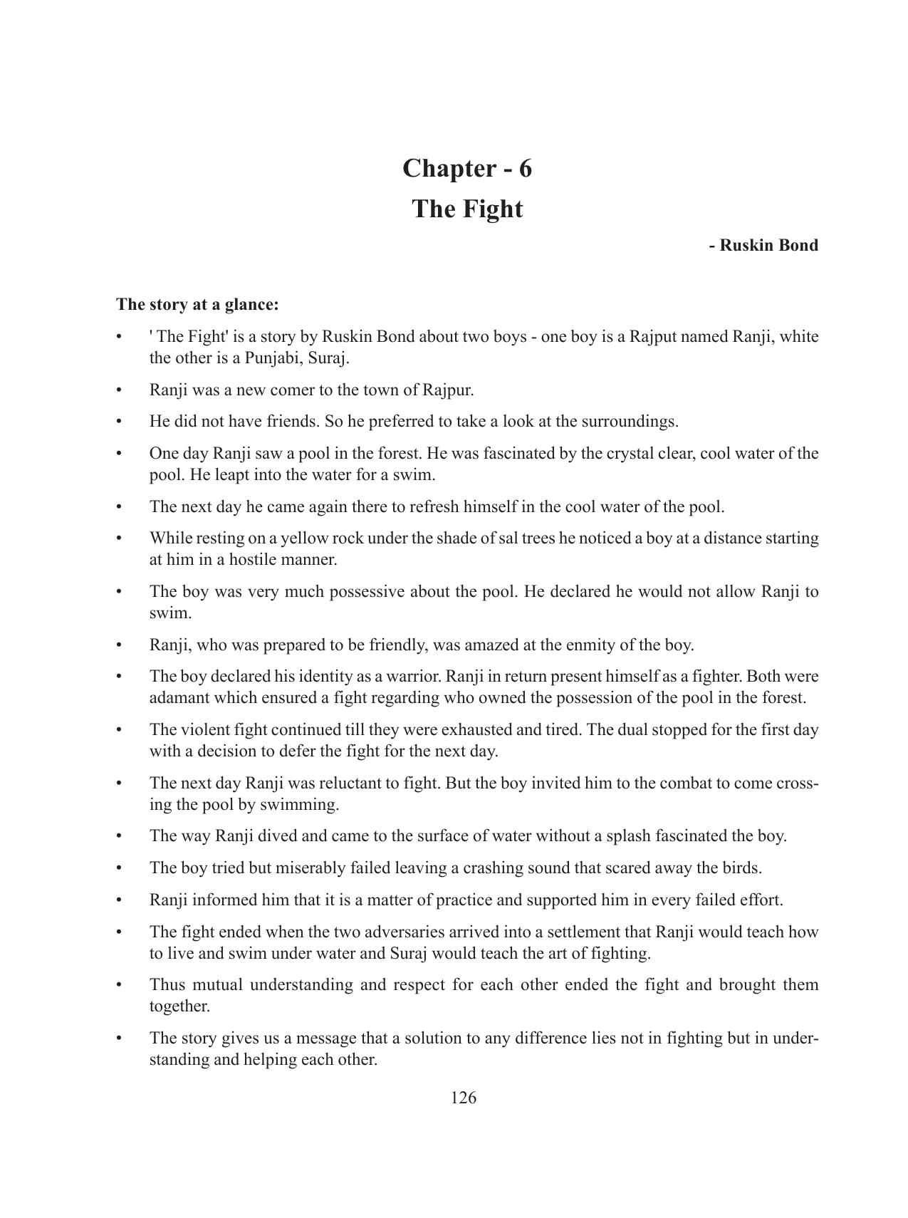 Tripura Board Class 8 English Workbooks - Page 126