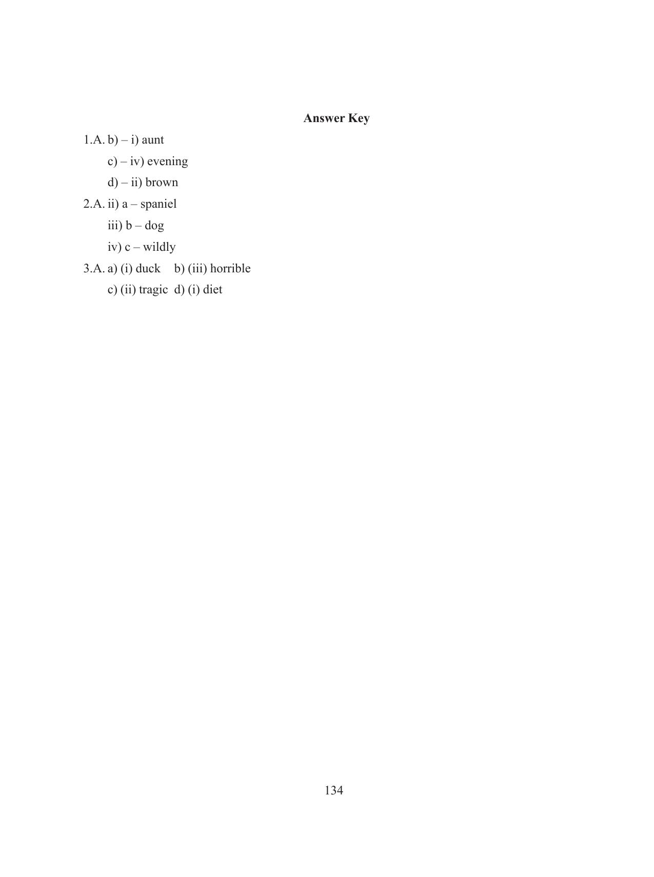 Tripura Board Class 8 English Workbooks - Page 134