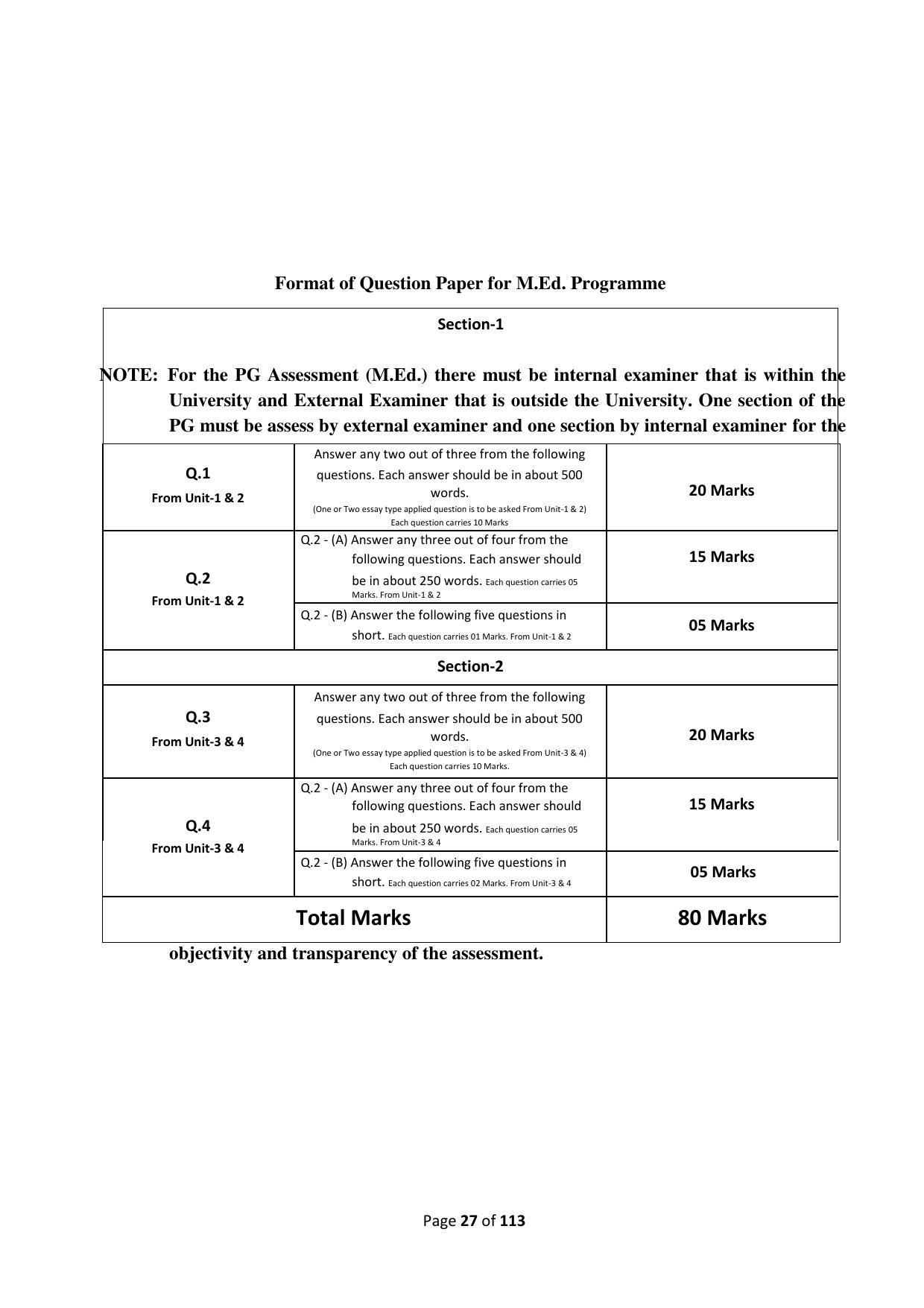 Dwonload Pdf - RTMNU Department of Education of (M.Ed.) CURRICULUM Syllabus. - Page 27
