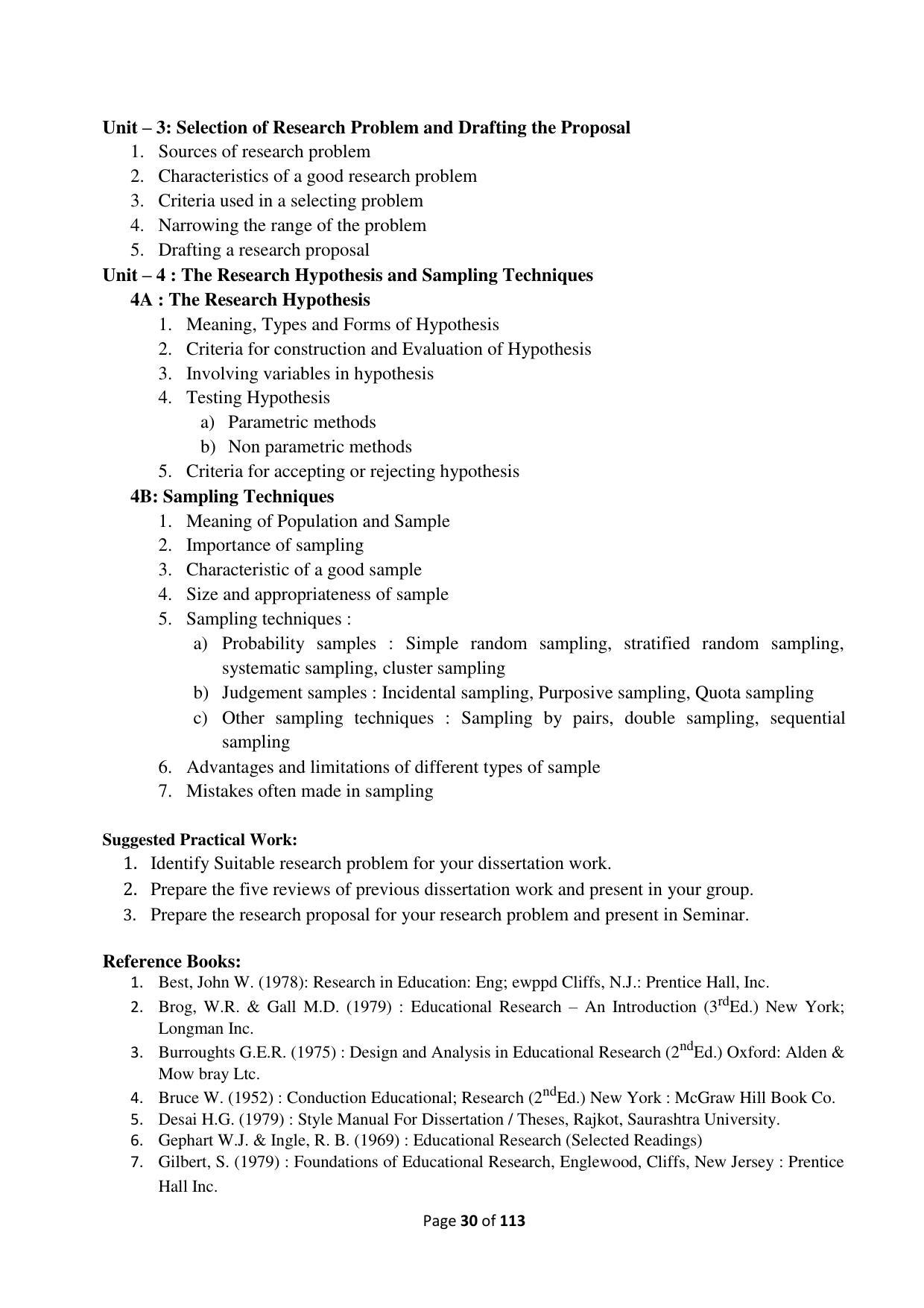 Dwonload Pdf - RTMNU Department of Education of (M.Ed.) CURRICULUM Syllabus. - Page 30
