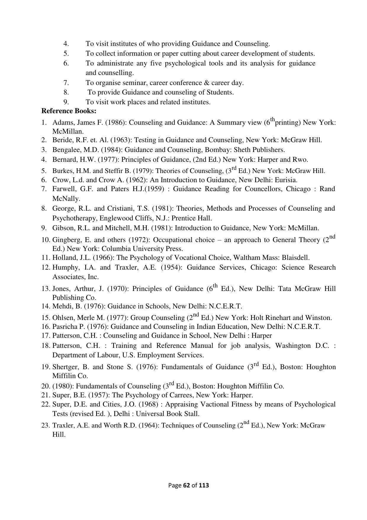 Dwonload Pdf - RTMNU Department of Education of (M.Ed.) CURRICULUM Syllabus. - Page 62