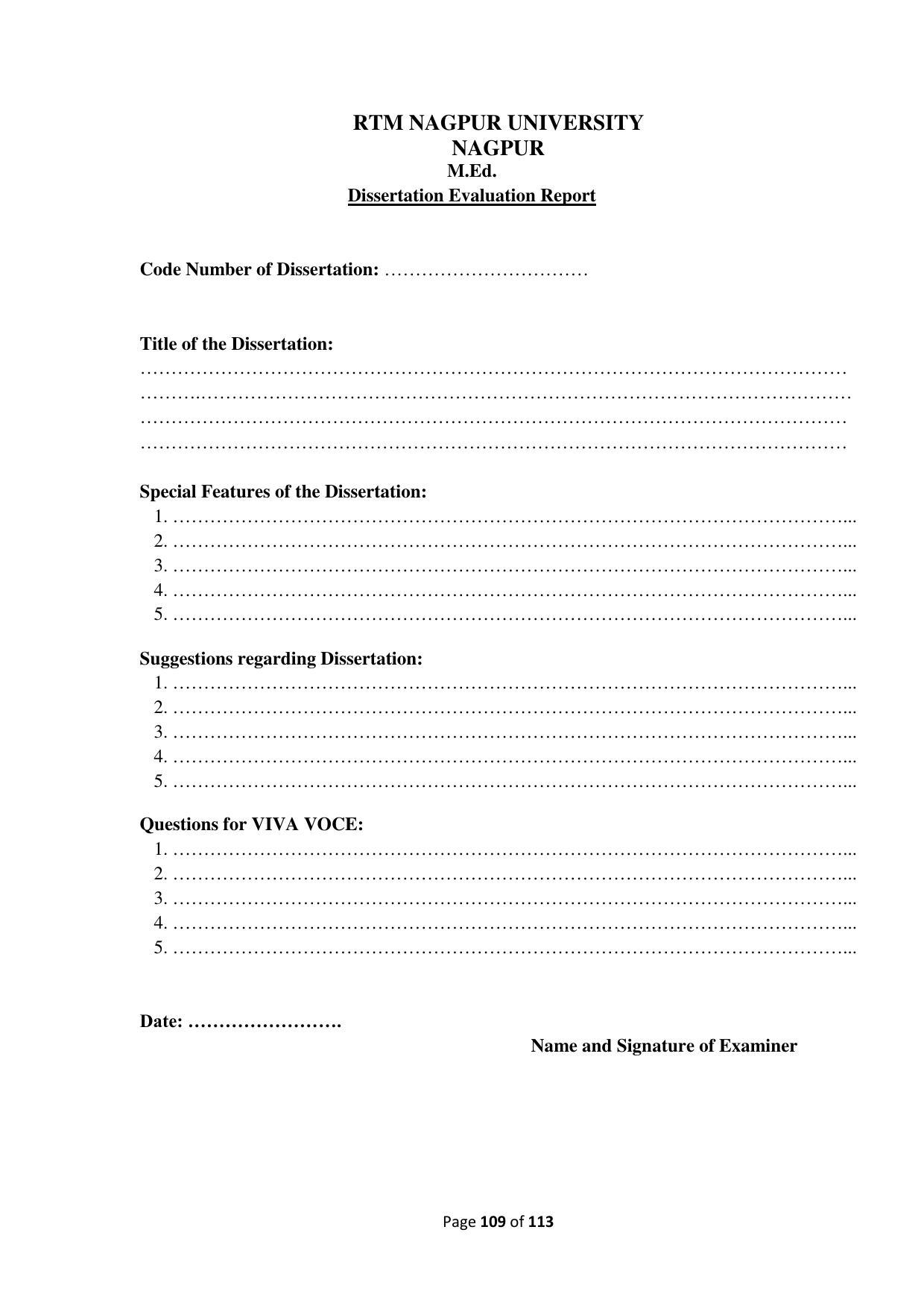 Dwonload Pdf - RTMNU Department of Education of (M.Ed.) CURRICULUM Syllabus. - Page 109