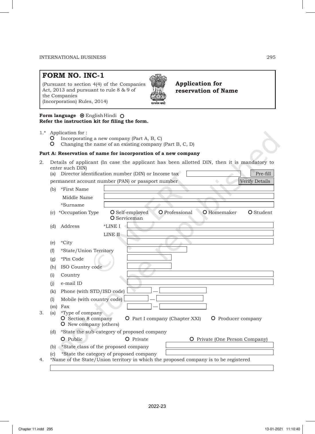 NCERT Book for Class 11 Business Studies Chapter 11 International Business-I - Page 44