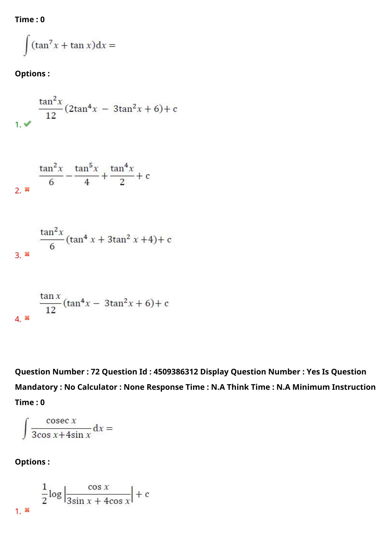 AP EAPCET 2024 - 18 May 2024 Forenoon - Master Engineering Question Paper With Preliminary Keys - Page 56