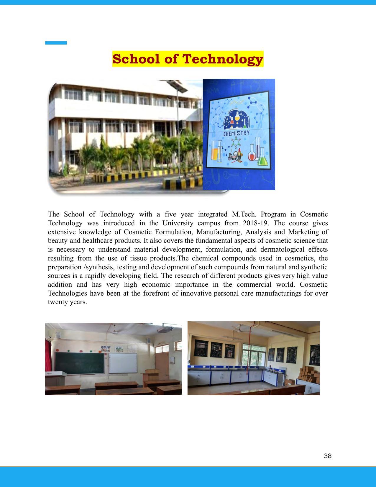 Solapur University, Solapur Prospectus 2021-22 - Page 39