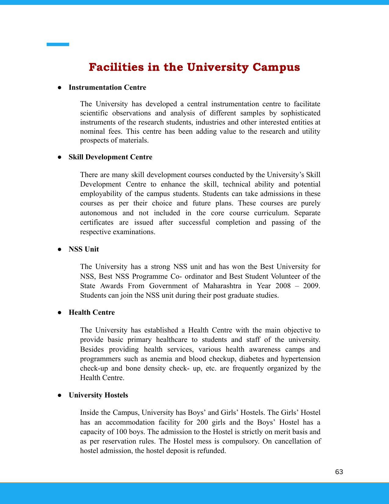 Solapur University, Solapur Prospectus 2021-22 - Page 64