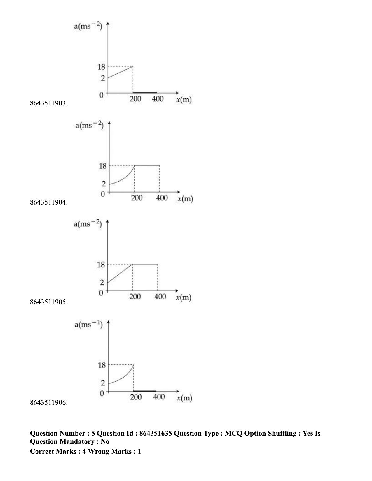 JEE Mains 2021: BTech EU (Shift 1) 16-03-2021 Question Paper - Page 7