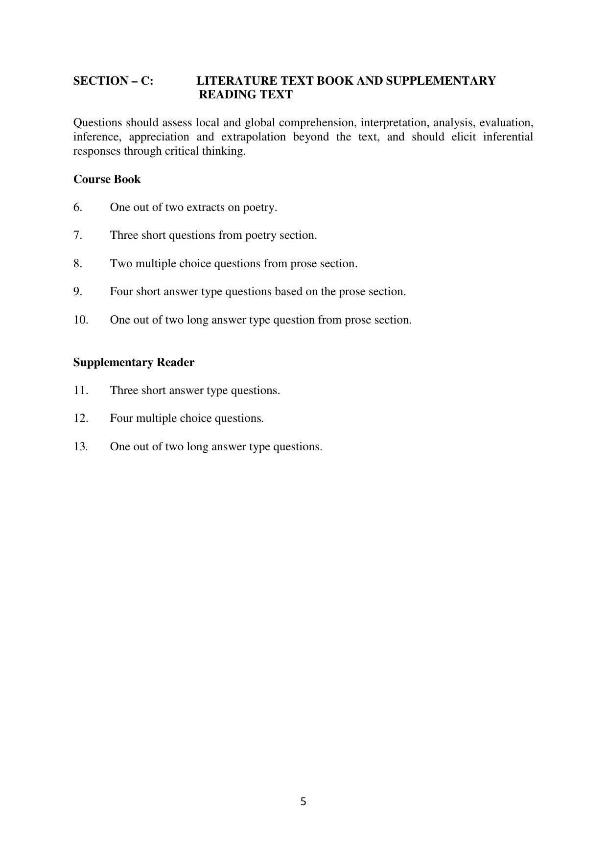 Mizoram Board (MBSE) Class 11 & 12 Syllabus - Page 10