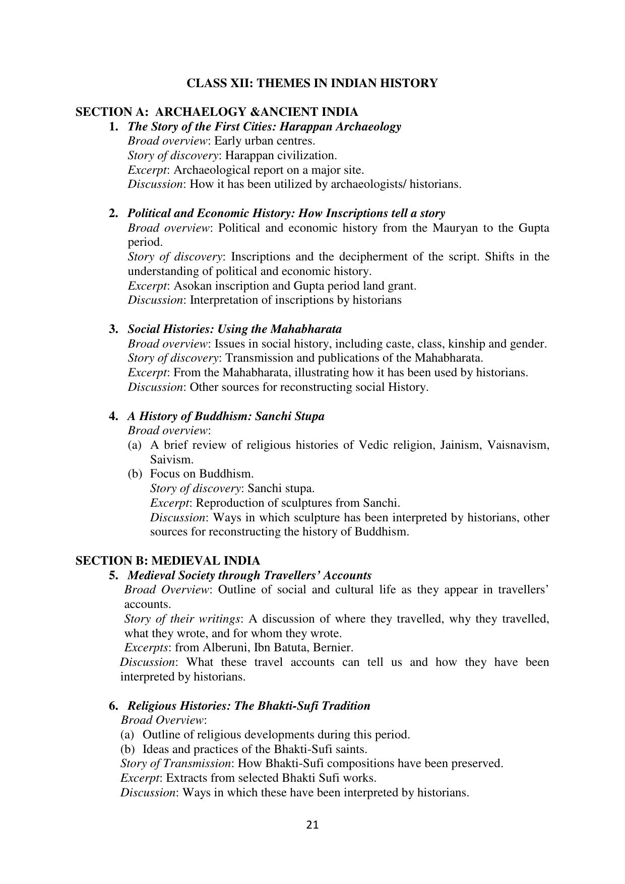 Mizoram Board (MBSE) Class 11 & 12 Syllabus - Page 26