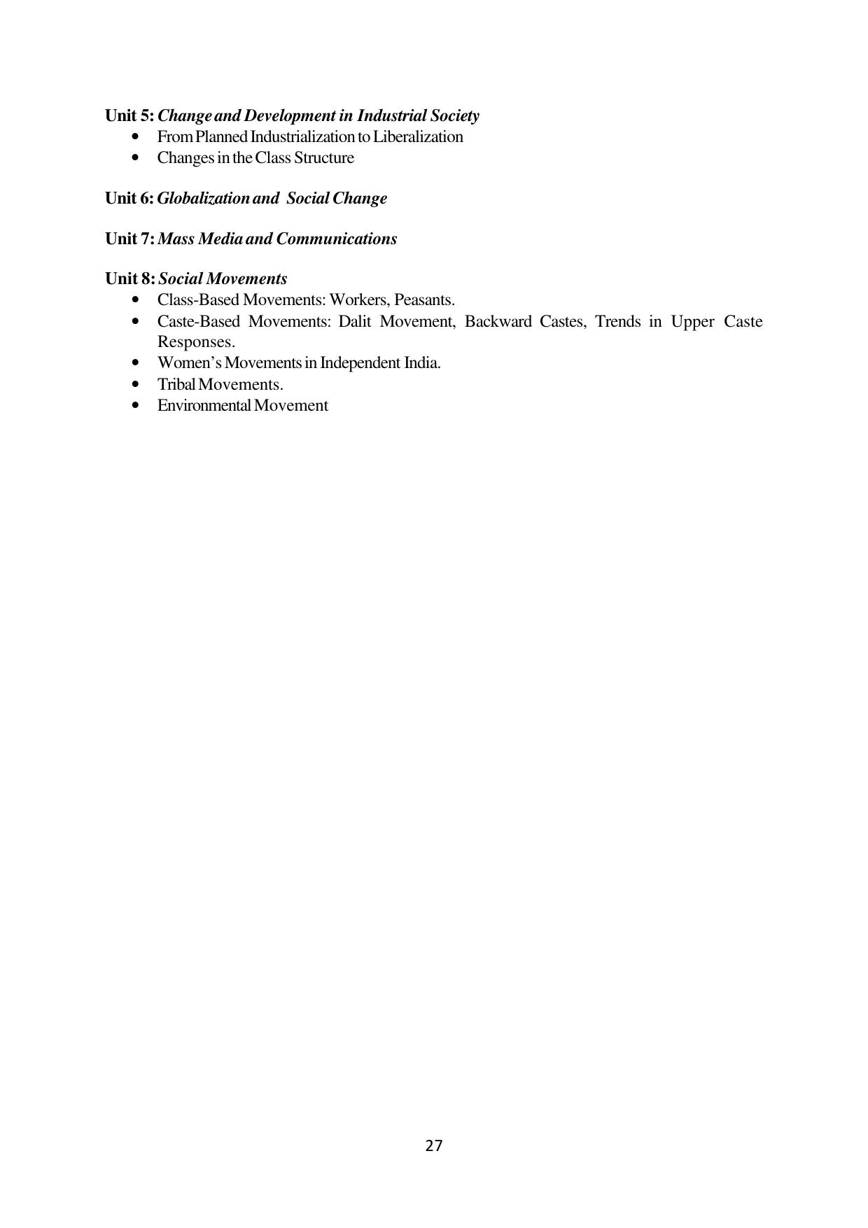 Mizoram Board (MBSE) Class 11 & 12 Syllabus - Page 32