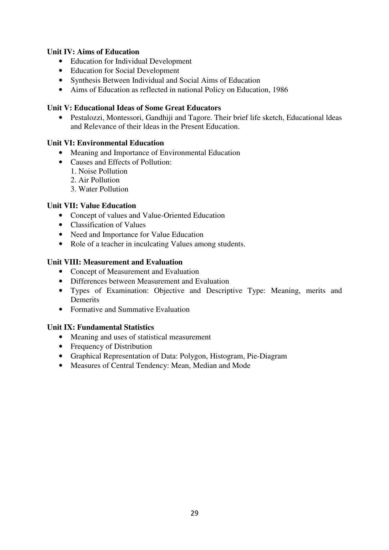 Mizoram Board (MBSE) Class 11 & 12 Syllabus - Page 34