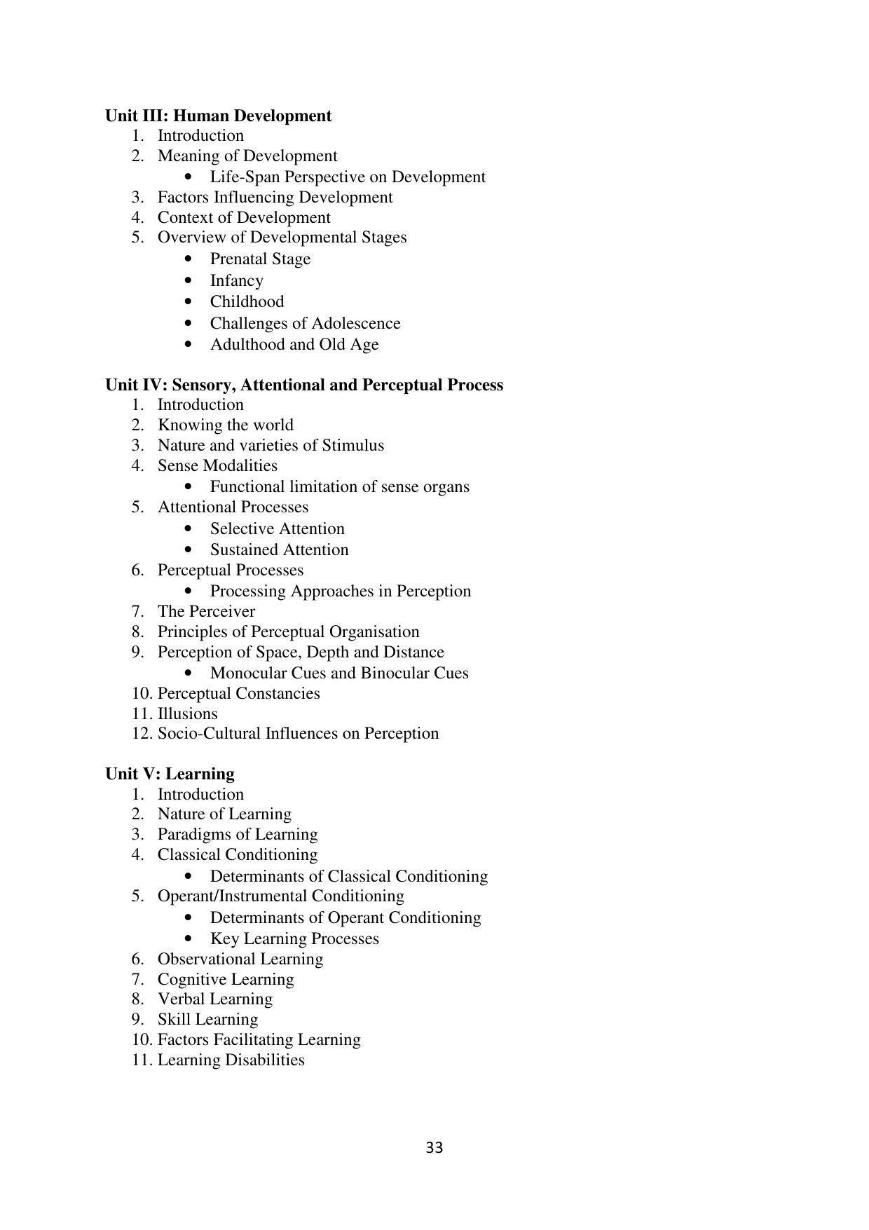 Mizoram Board (MBSE) Class 11 & 12 Syllabus - Page 38