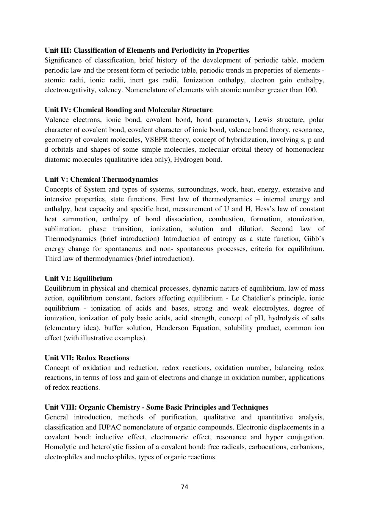 Mizoram Board (MBSE) Class 11 & 12 Syllabus - Page 79