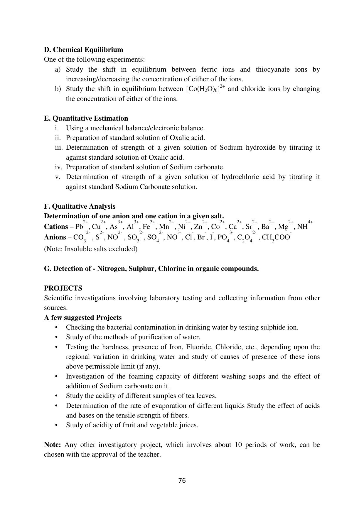 Mizoram Board (MBSE) Class 11 & 12 Syllabus - Page 81