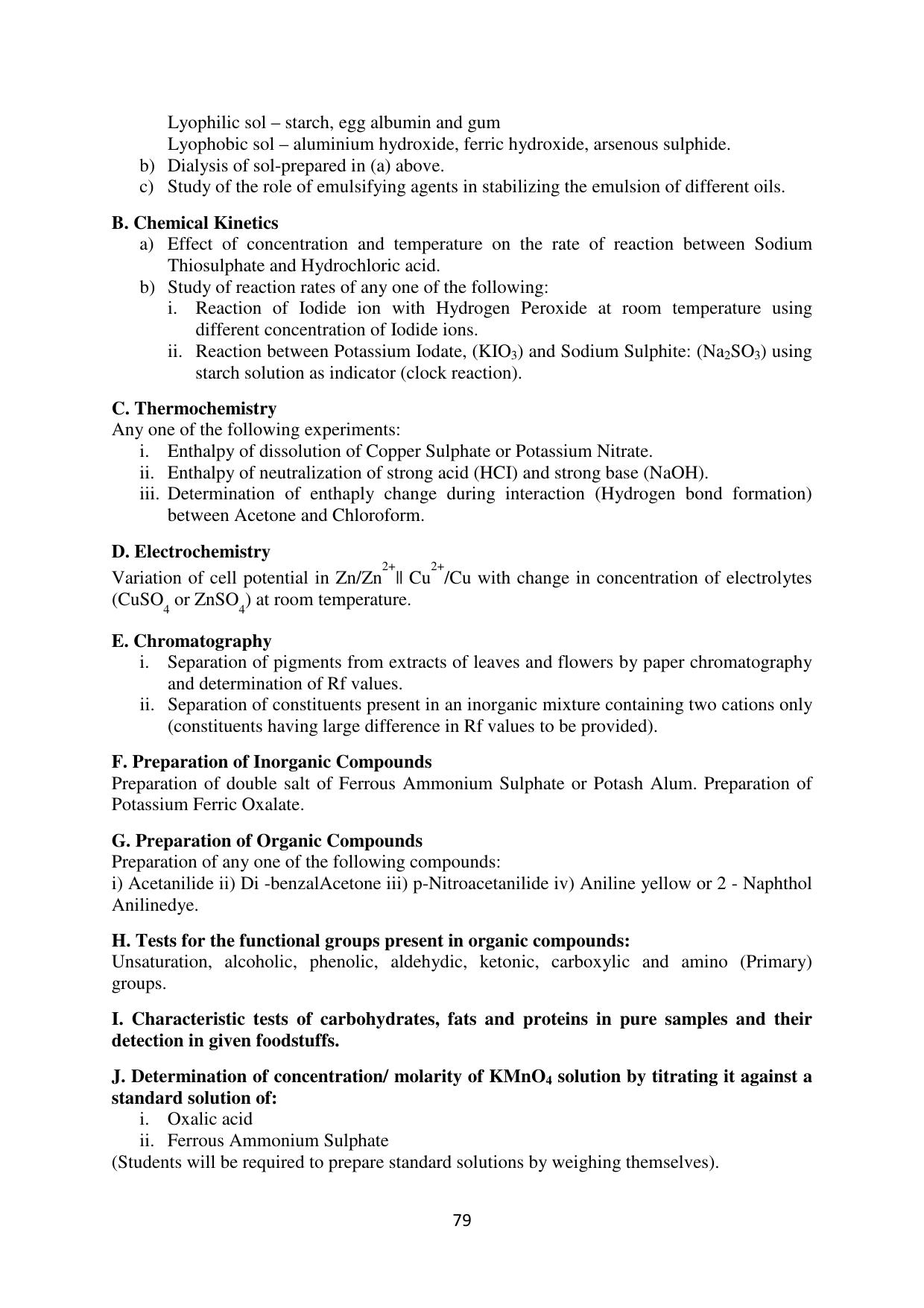Mizoram Board (MBSE) Class 11 & 12 Syllabus - Page 84