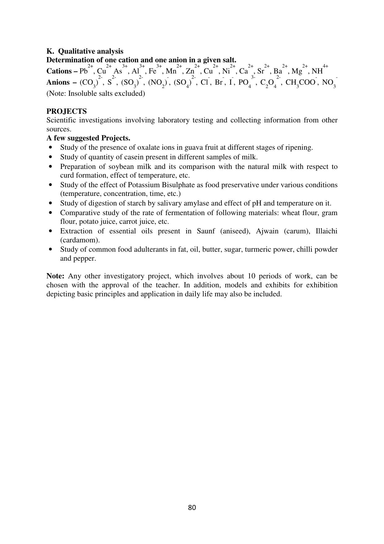 Mizoram Board (MBSE) Class 11 & 12 Syllabus - Page 85