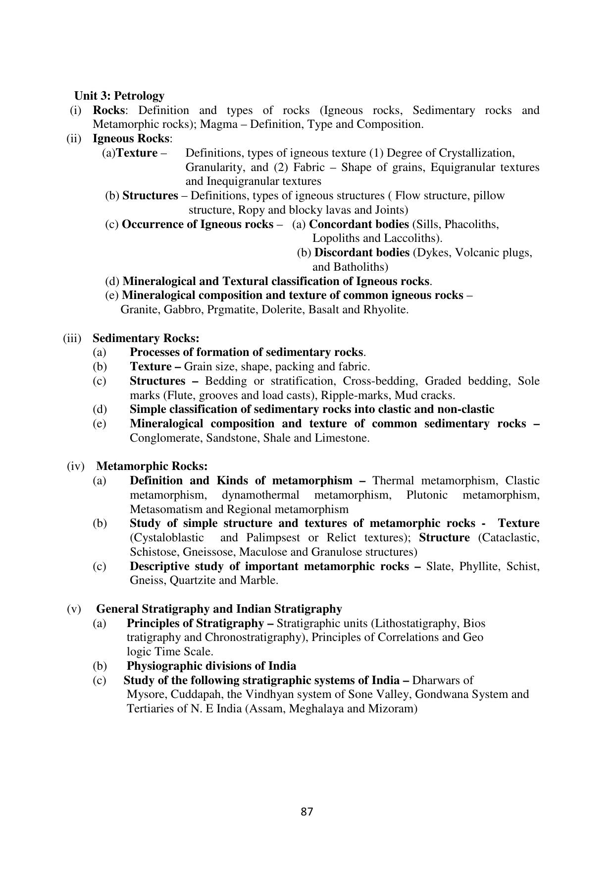 Mizoram Board (MBSE) Class 11 & 12 Syllabus - Page 92