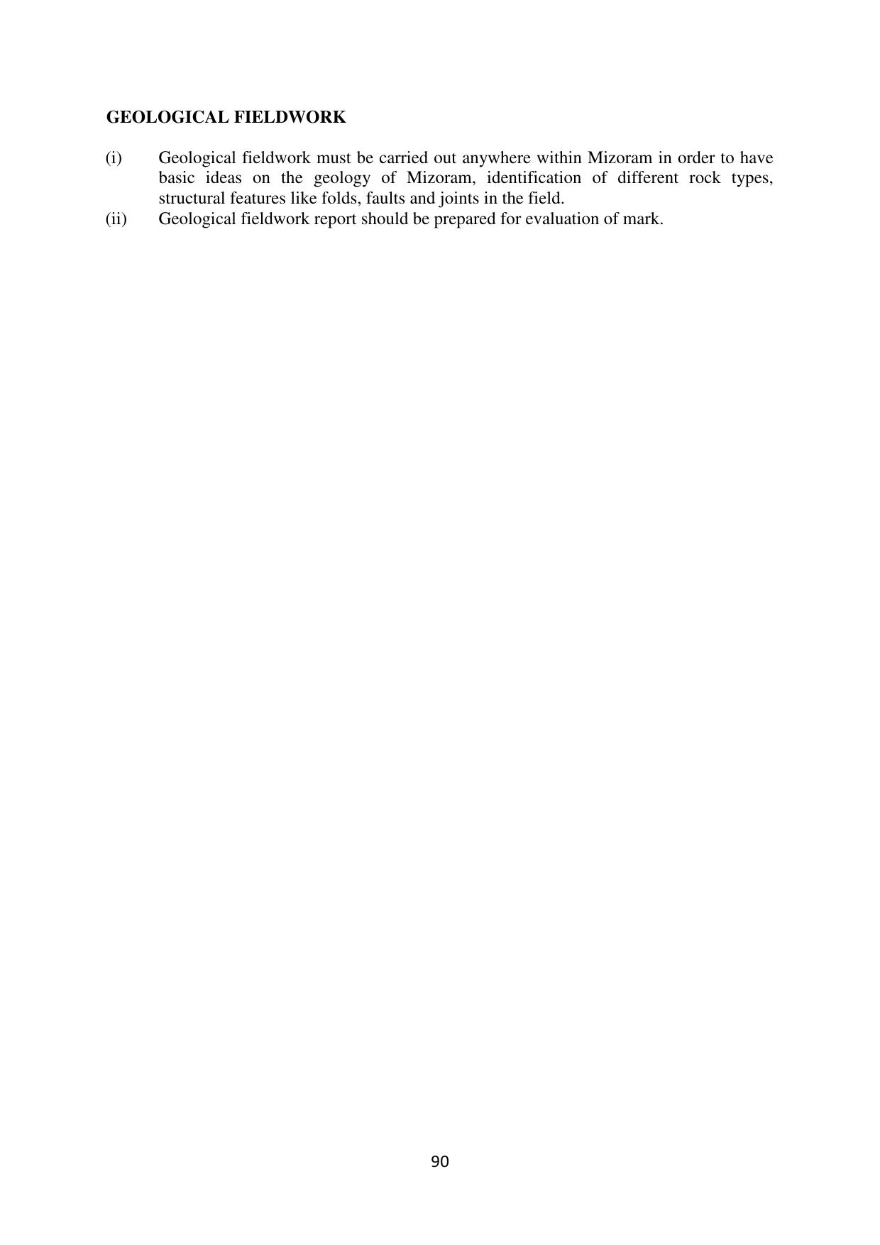 Mizoram Board (MBSE) Class 11 & 12 Syllabus - Page 95