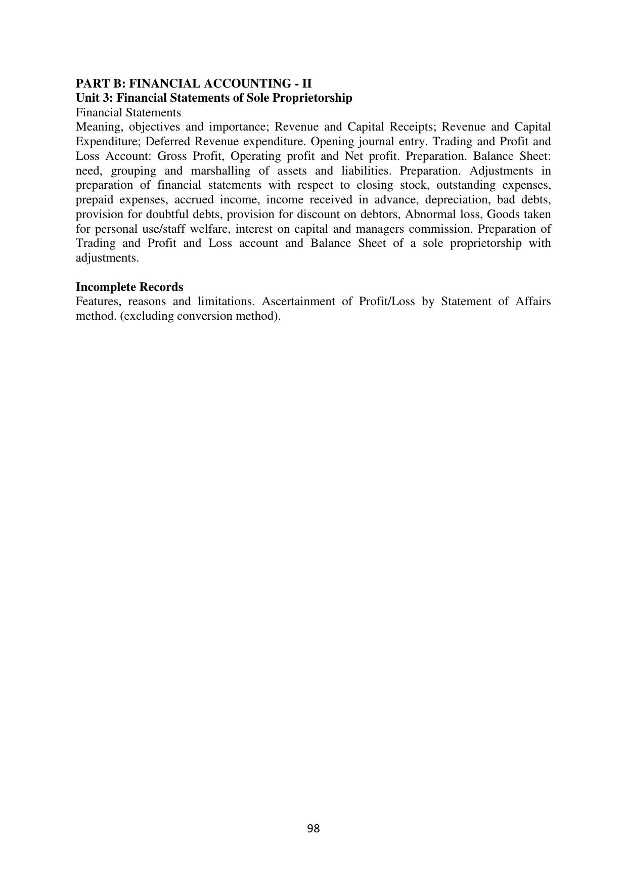 Mizoram Board (MBSE) Class 11 & 12 Syllabus - Page 103