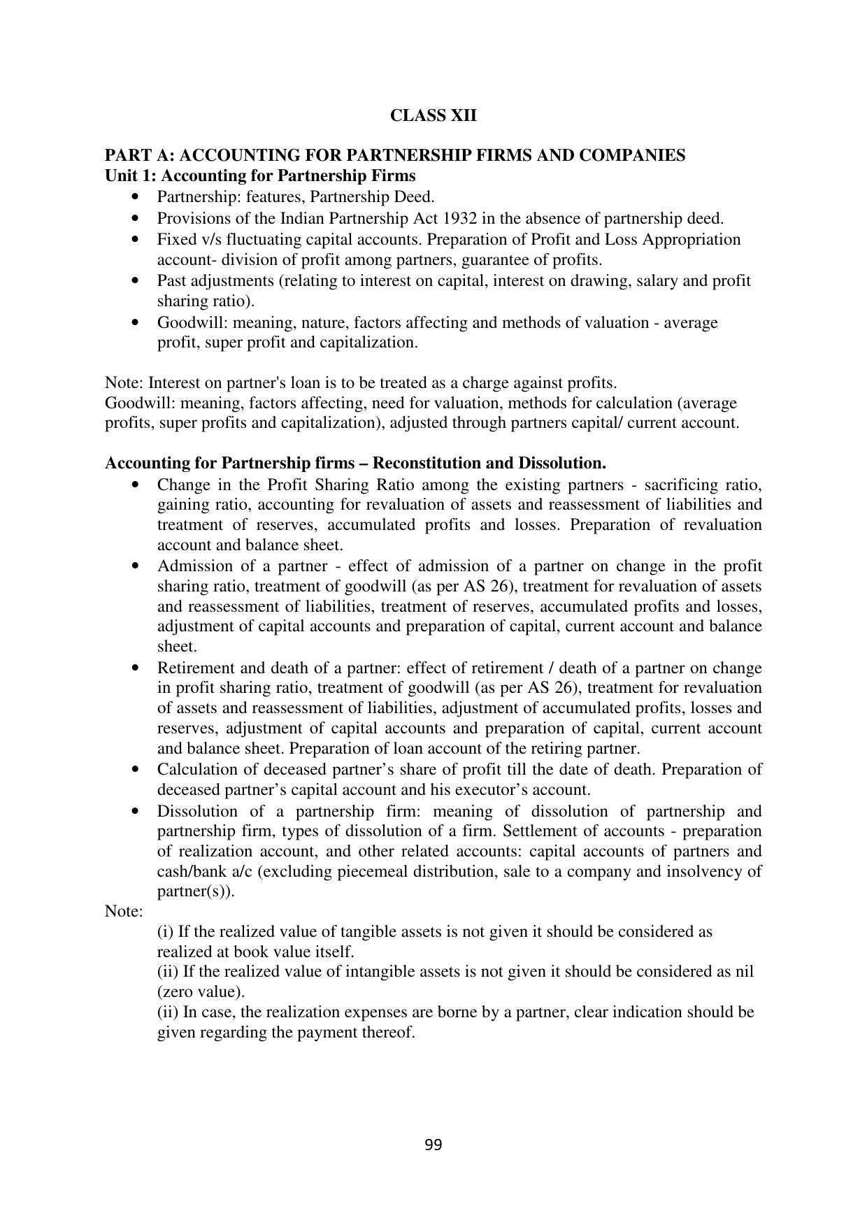 Mizoram Board (MBSE) Class 11 & 12 Syllabus - Page 104
