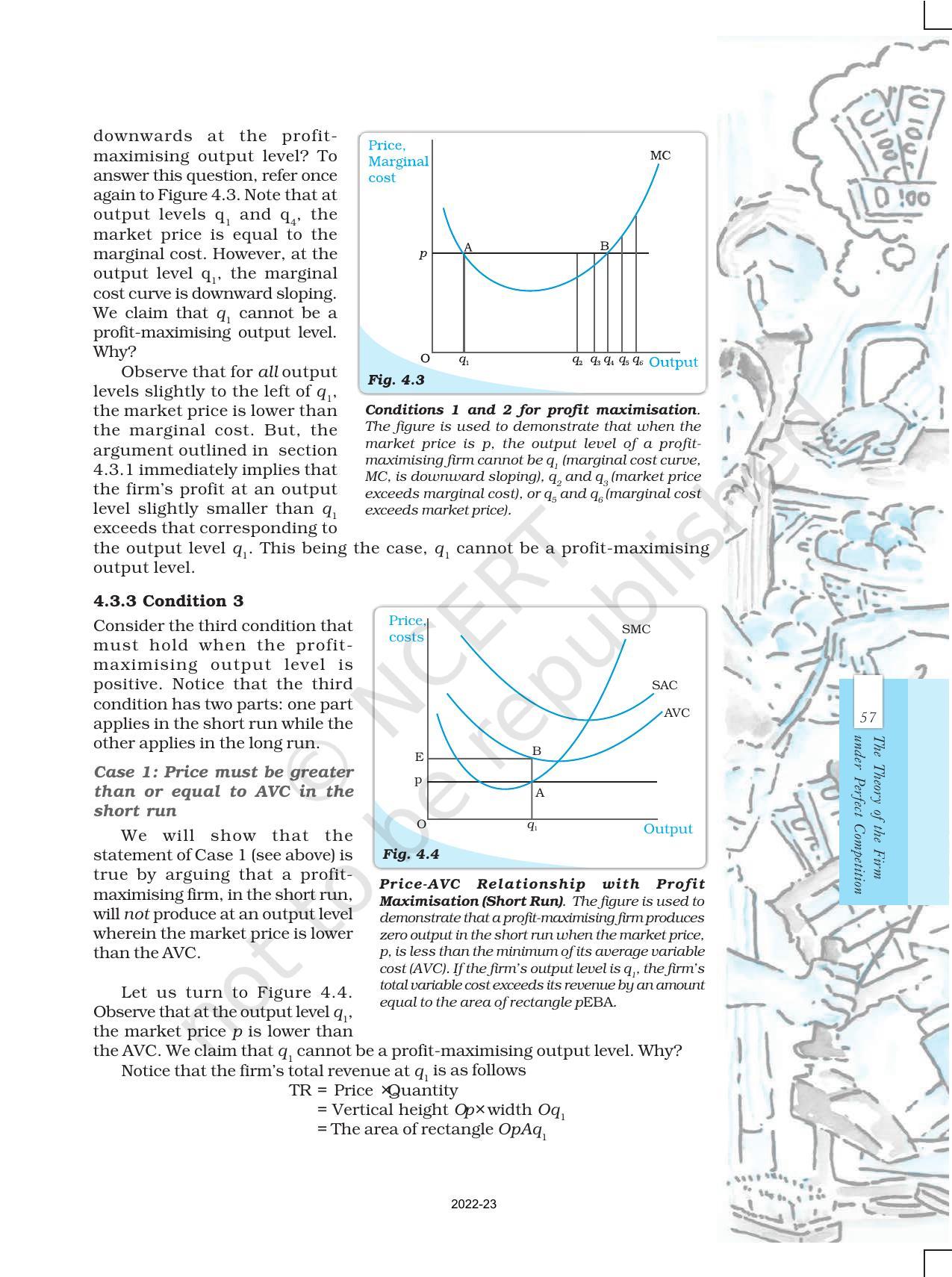NCERT Book for Class 12 Economics (Microeconomics) Chapter 4 The Theory of the Firm under Perfect Competition - Page 5