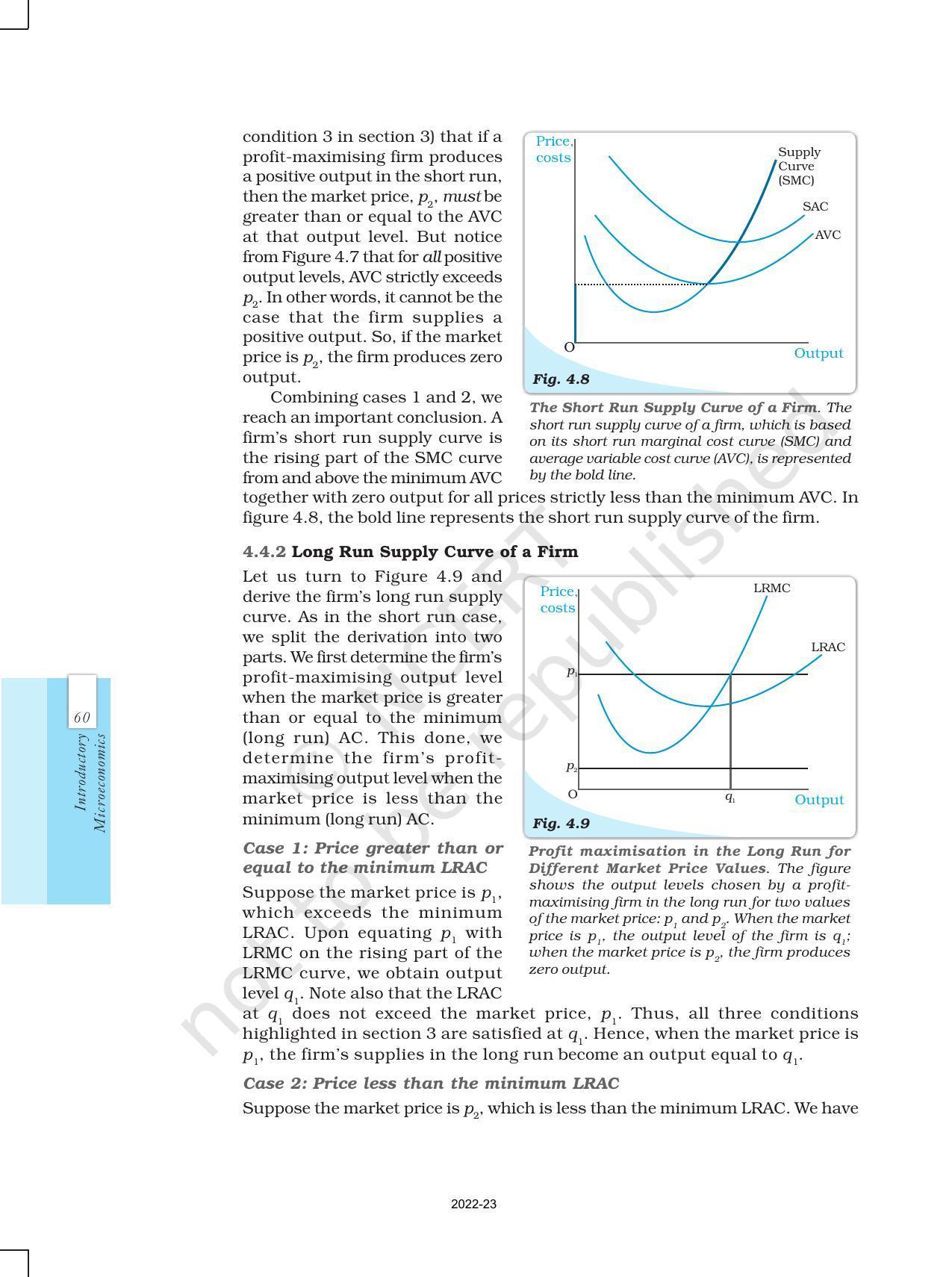 NCERT Book for Class 12 Economics (Microeconomics) Chapter 4 The Theory of the Firm under Perfect Competition - Page 8
