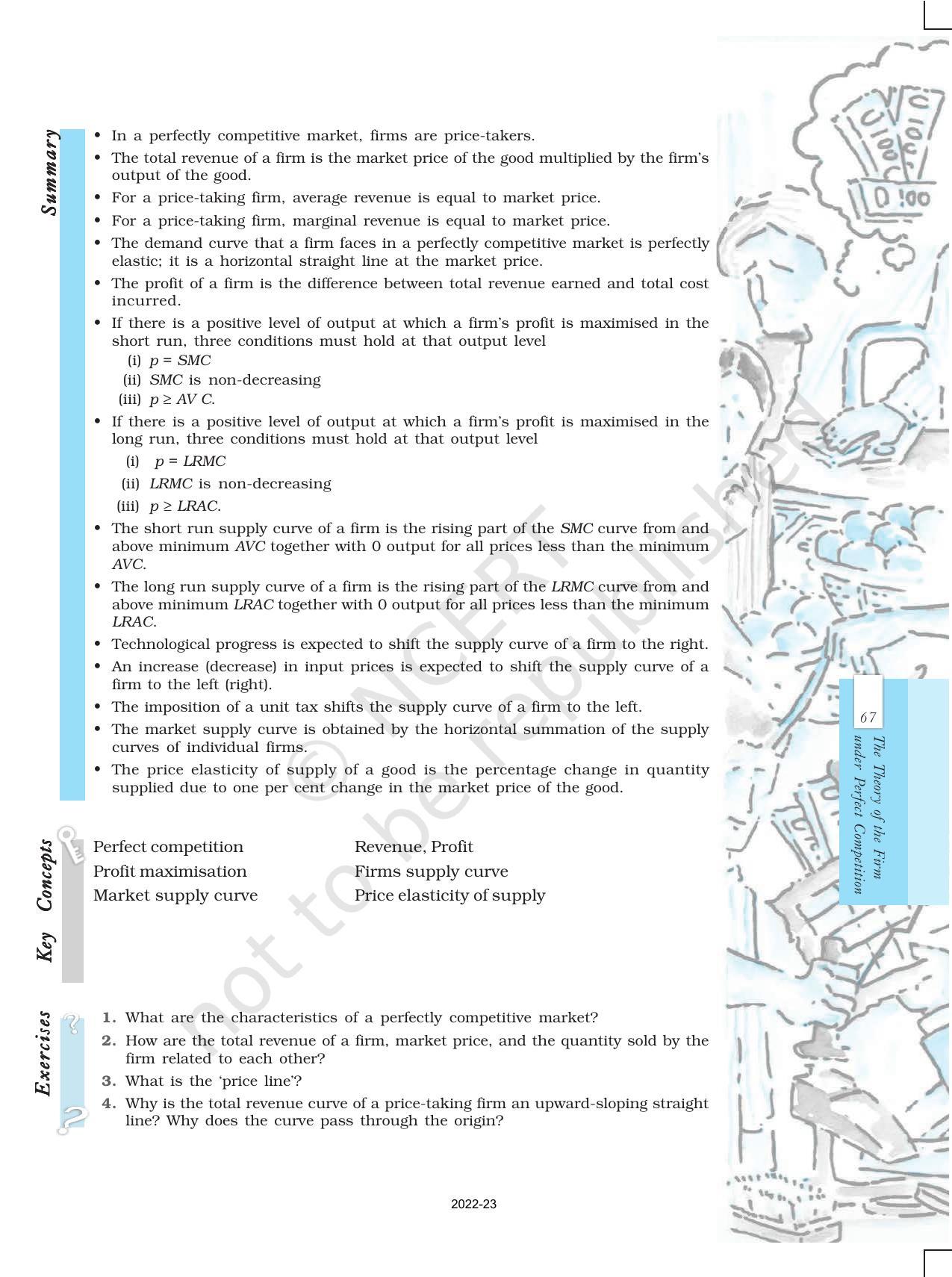 NCERT Book for Class 12 Economics (Microeconomics) Chapter 4 The Theory of the Firm under Perfect Competition - Page 15