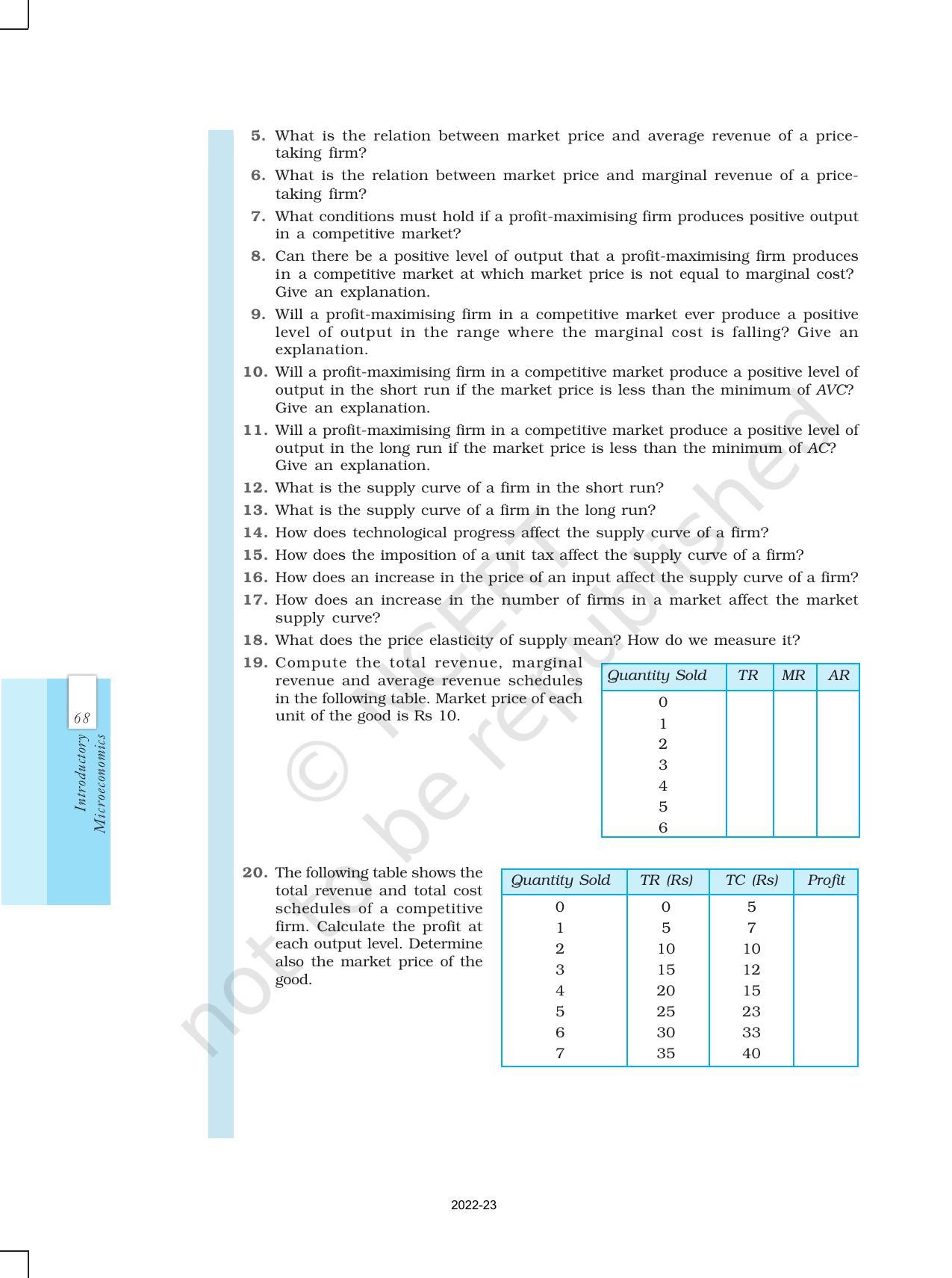 NCERT Book for Class 12 Economics (Microeconomics) Chapter 4 The Theory of the Firm under Perfect Competition - Page 16