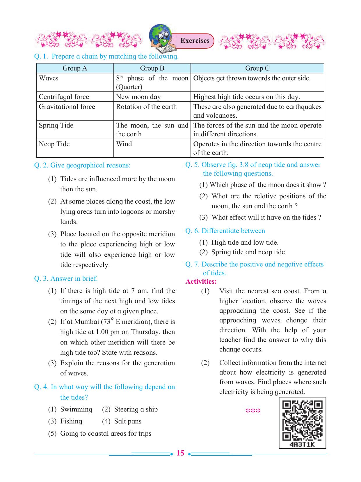 Maharashtra Board Class 7 Geography Textbook - Page 25