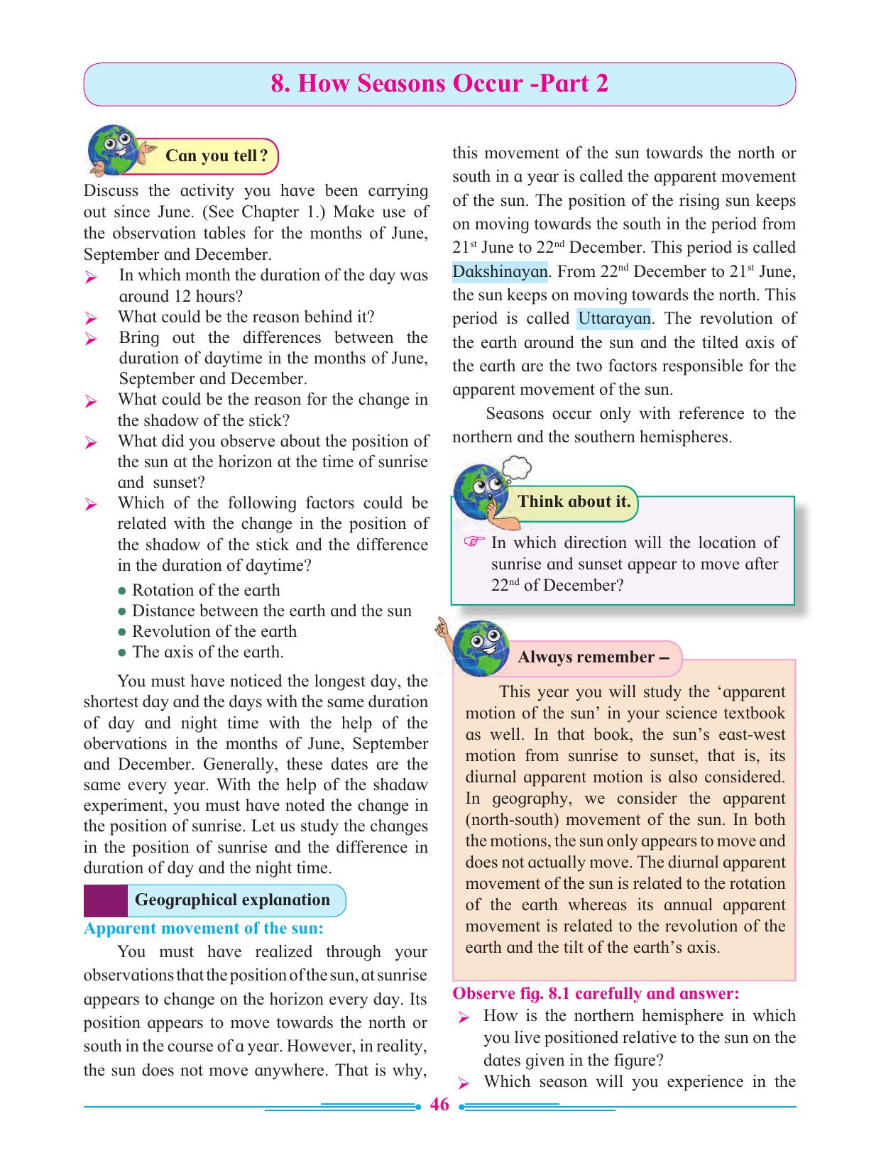 Maharashtra Board Class 7 Geography Textbook - Page 56