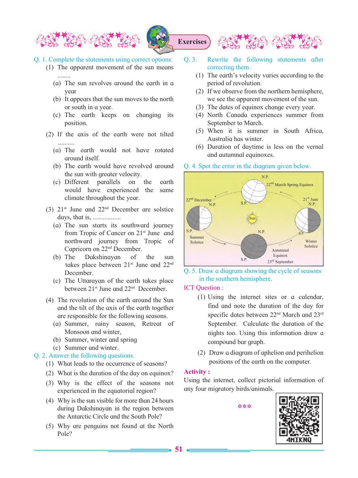 Maharashtra Board Class 7 Geography Textbook - Page 61