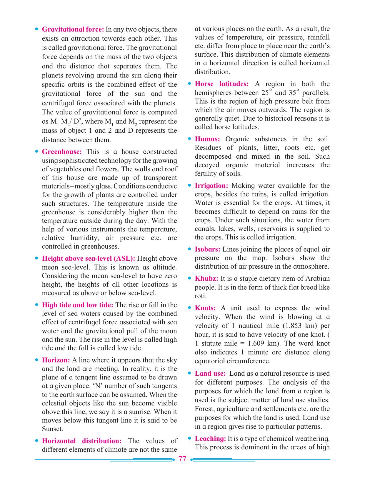 Maharashtra Board Class 7 Geography Textbook - Page 87