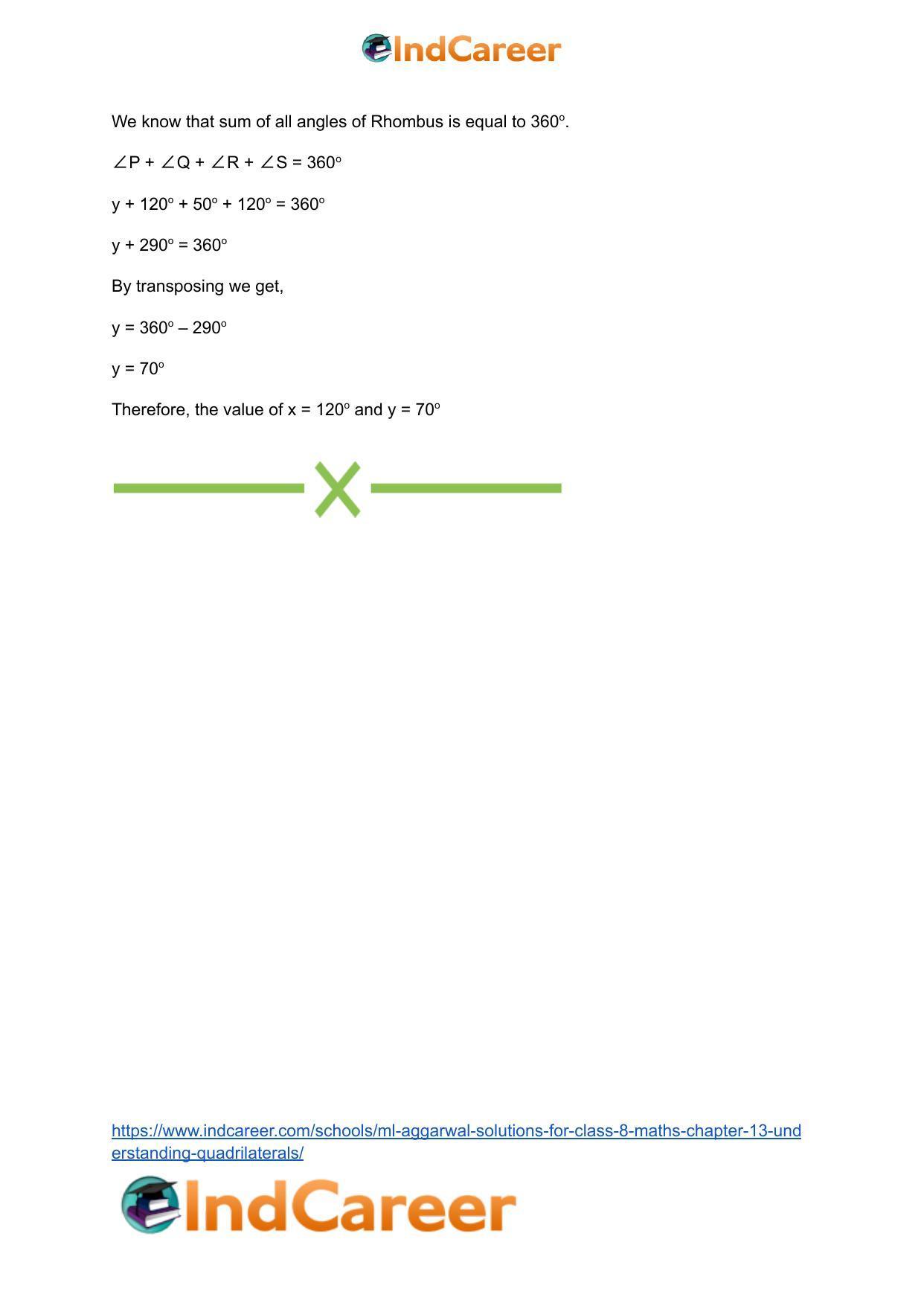 ML Aggarwal Solutions for Class 8 Maths Chapter 13- Understanding Quadrilaterals - Page 53