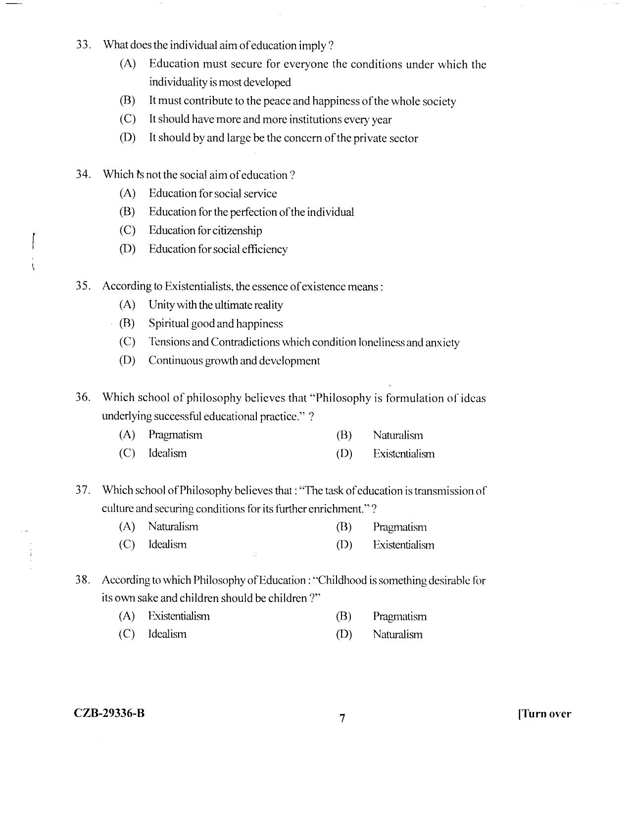 KUET 2023 M.Ed Question Paper - Page 72