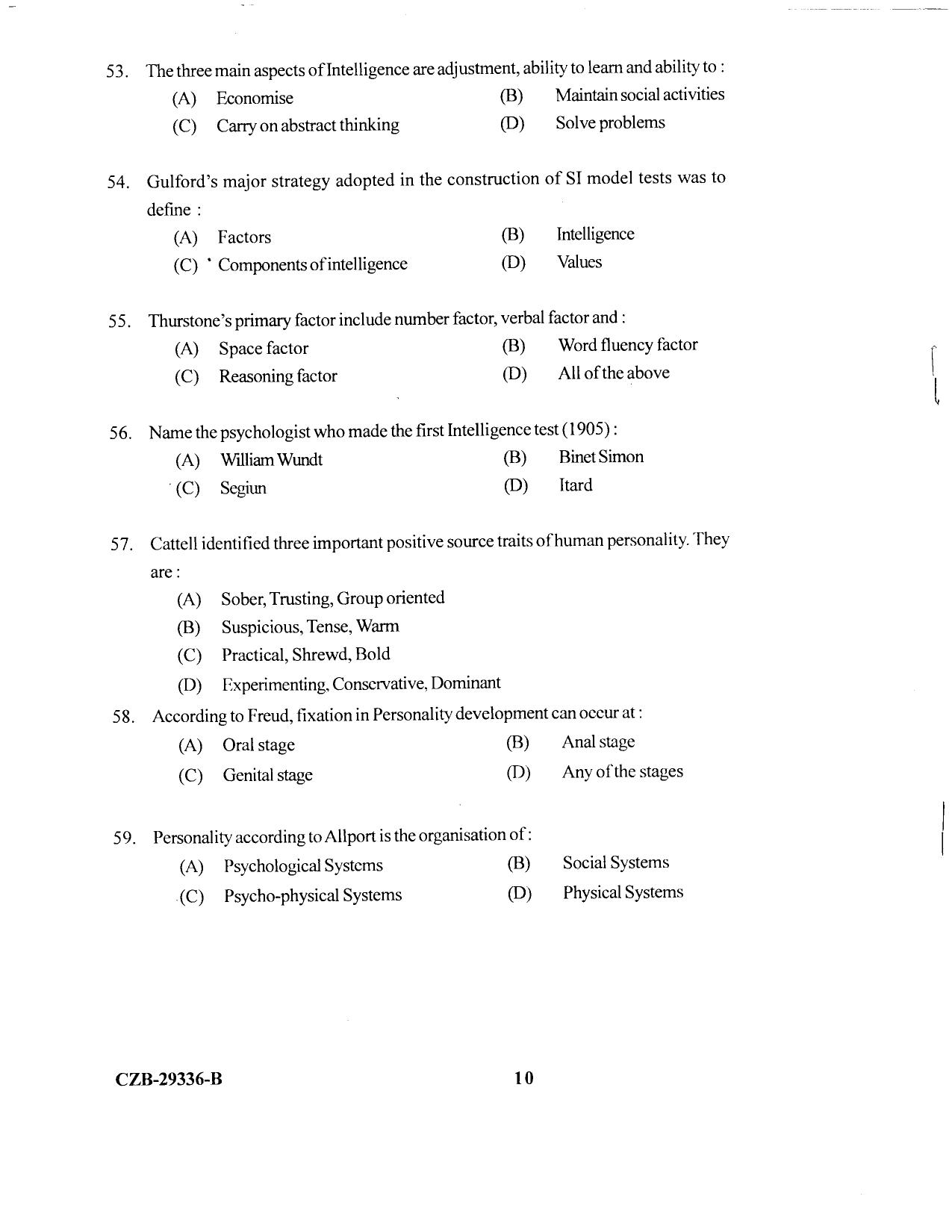 KUET 2023 M.Ed Question Paper - Page 75
