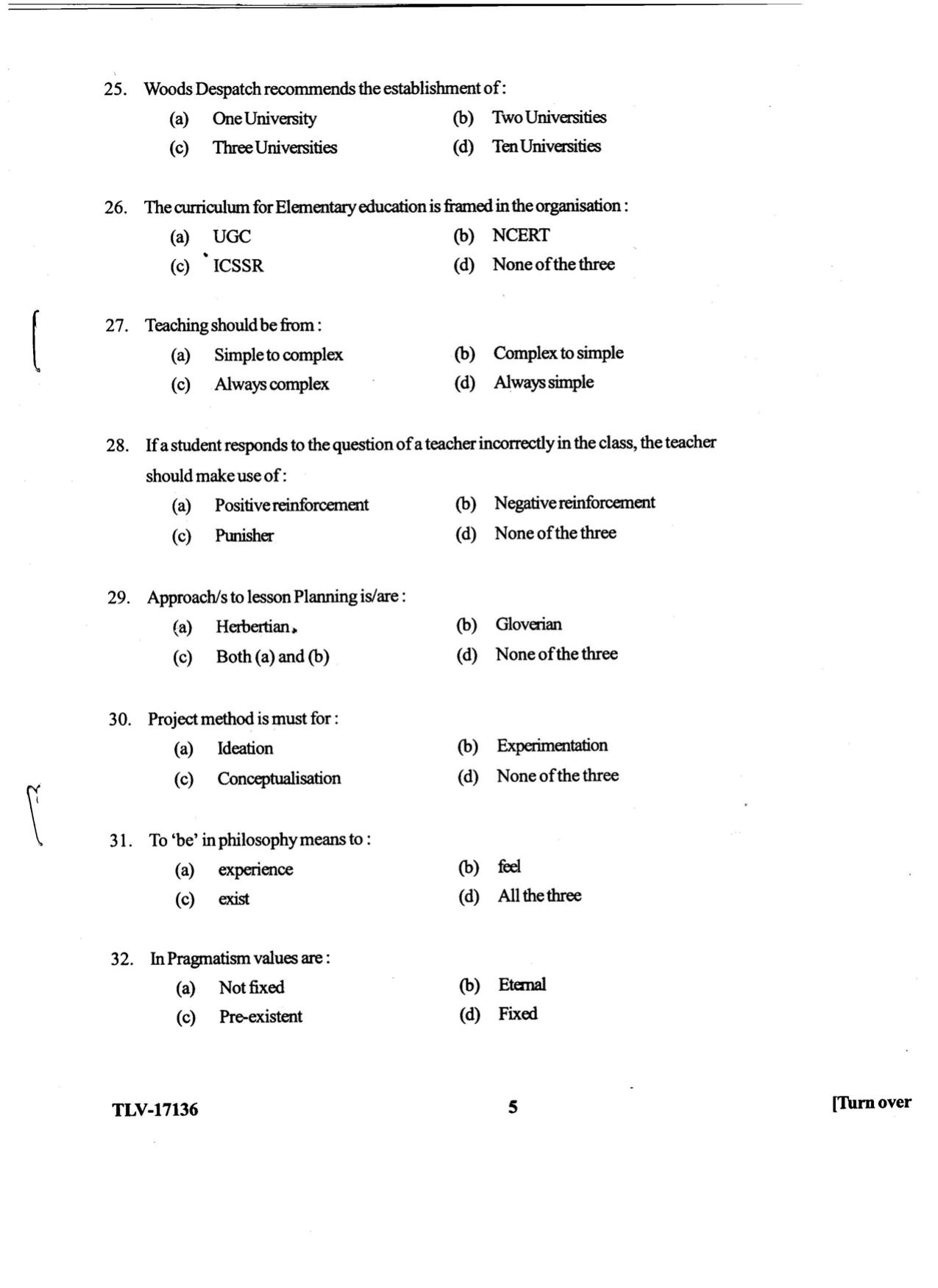 KUET 2023 M.Ed Question Paper - Page 79