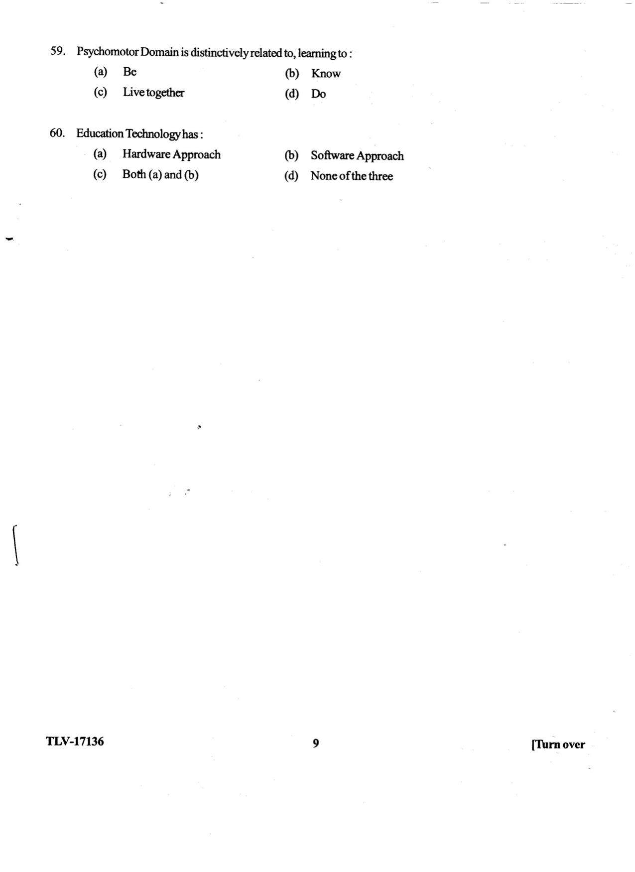 KUET 2023 M.Ed Question Paper - Page 83
