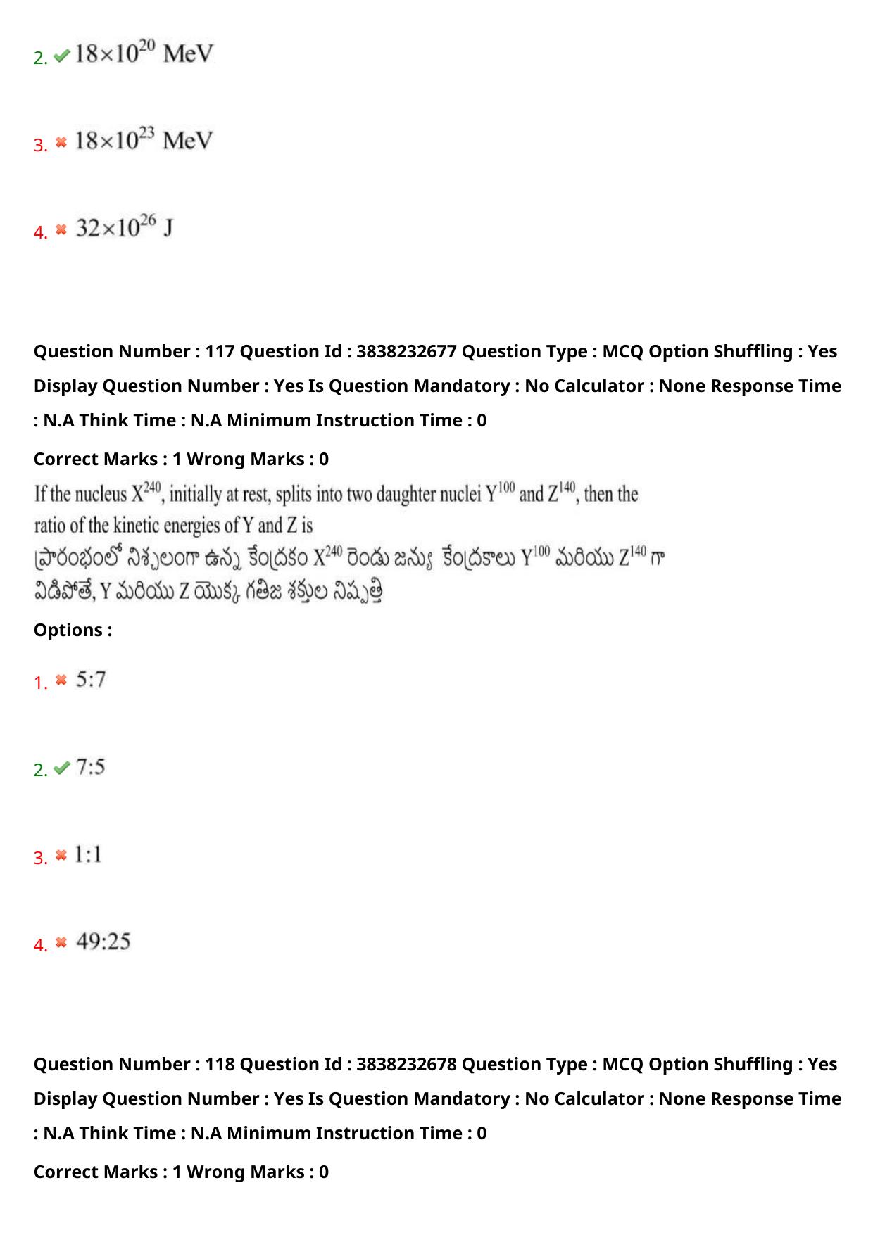 TS EAPCET 2024 Question Paper Agriculture and Pharmacy 08 May Shift 1 With Answer Key - Page 89