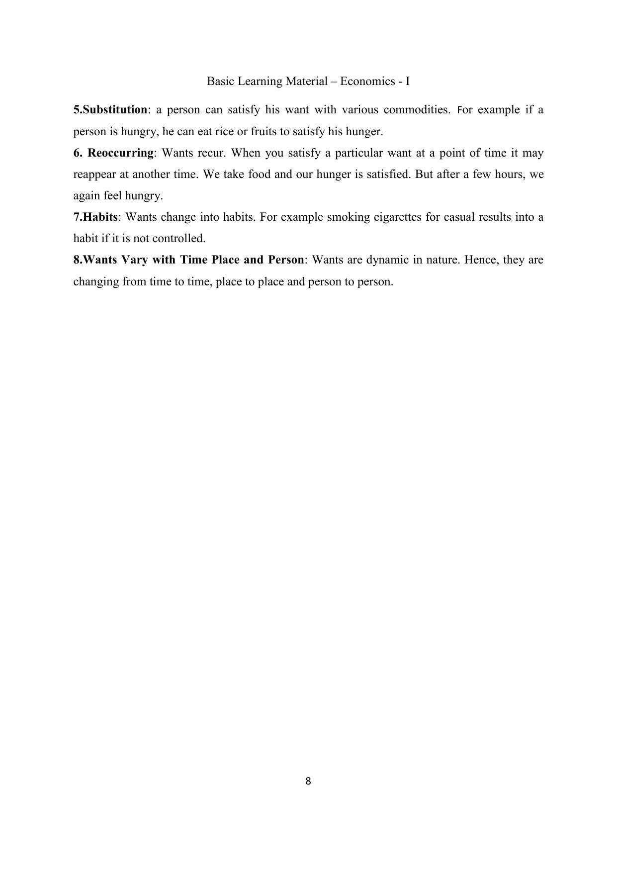 TS SCERT Inter 2nd Year Economics I yr EM Path 1 (Telugu Medium) Text Book - Page 9