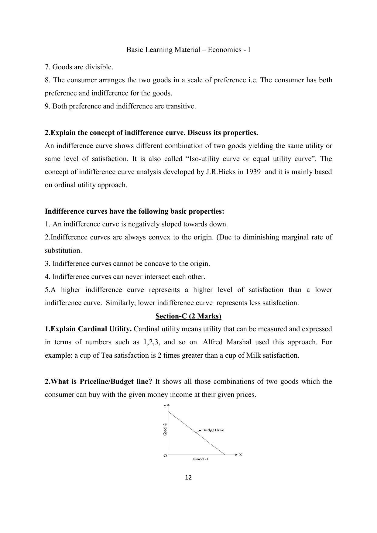TS SCERT Inter 2nd Year Economics I yr EM Path 1 (Telugu Medium) Text Book - Page 13