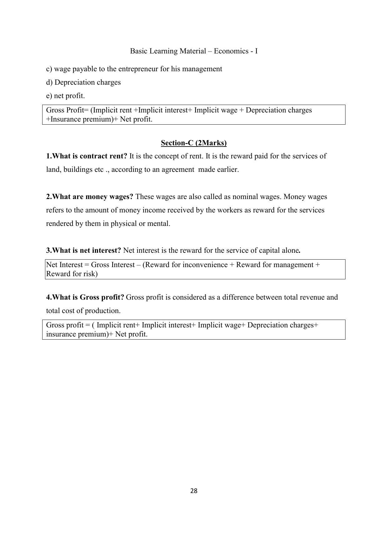 TS SCERT Inter 2nd Year Economics I yr EM Path 1 (Telugu Medium) Text Book - Page 29