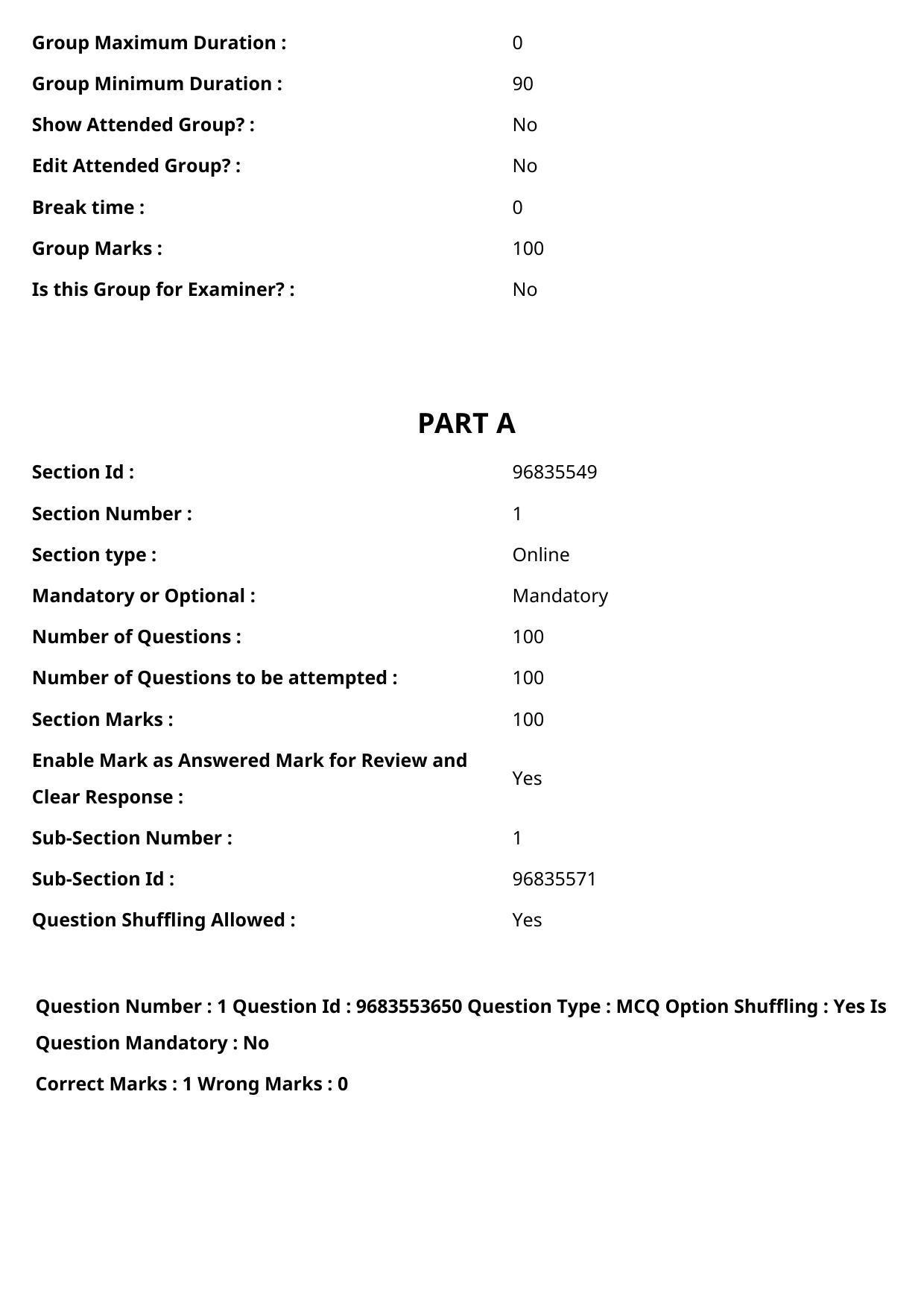 TS CPGET 2021 M.Sc. Statistics (Shift 2) Question Paper with Answer Key - Page 2