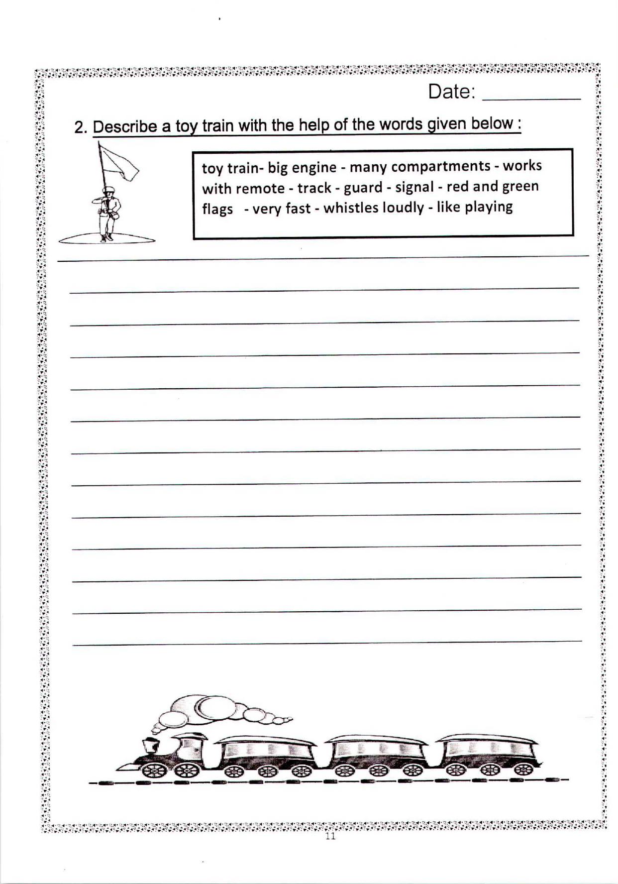Worksheet for Class 2 English Assignment 102 Simple Past Tense - Page 6