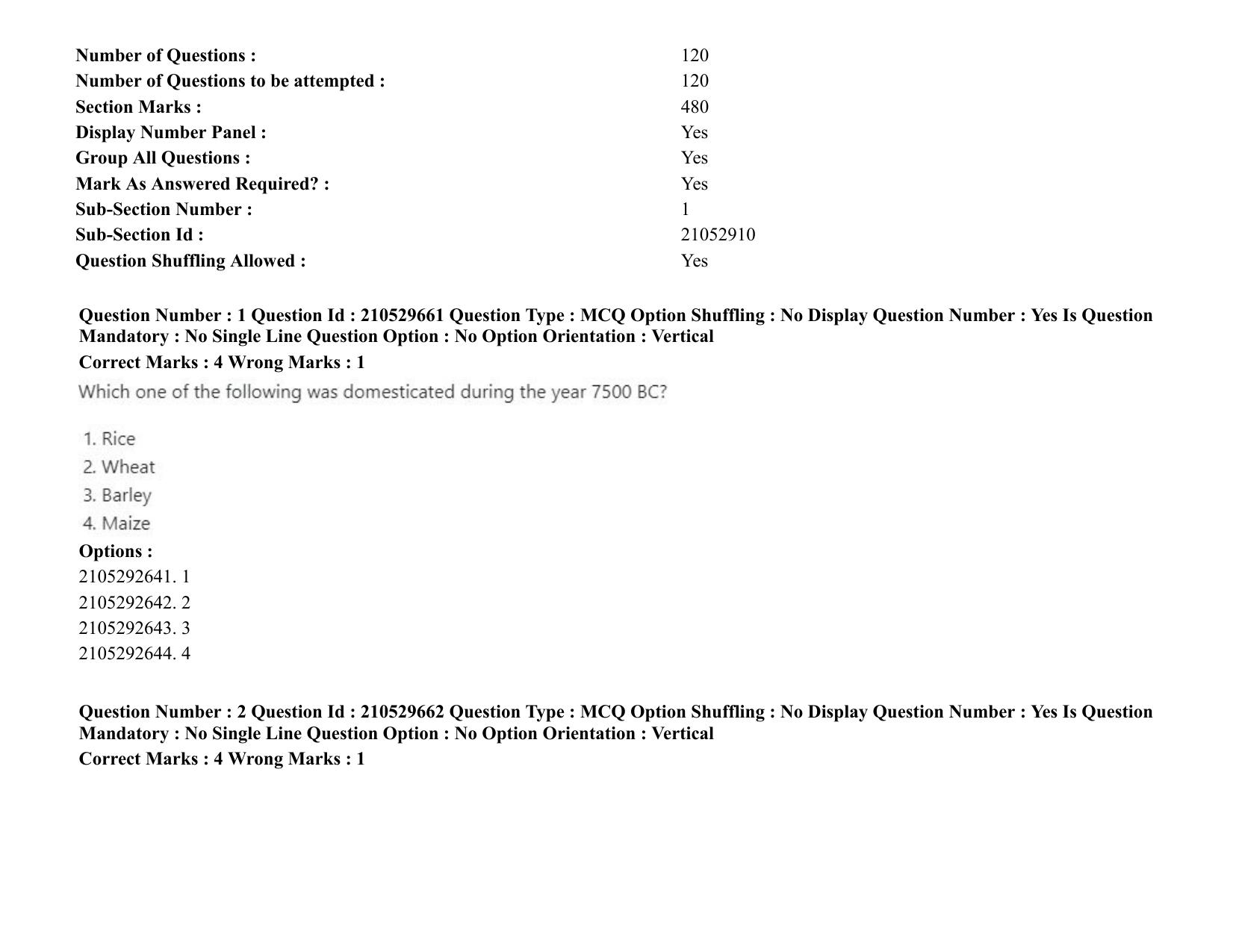 ICAR AIEEA PG 2020 ENTOMOLOGY AND NEMATOLOGY Question Paper - Page 2