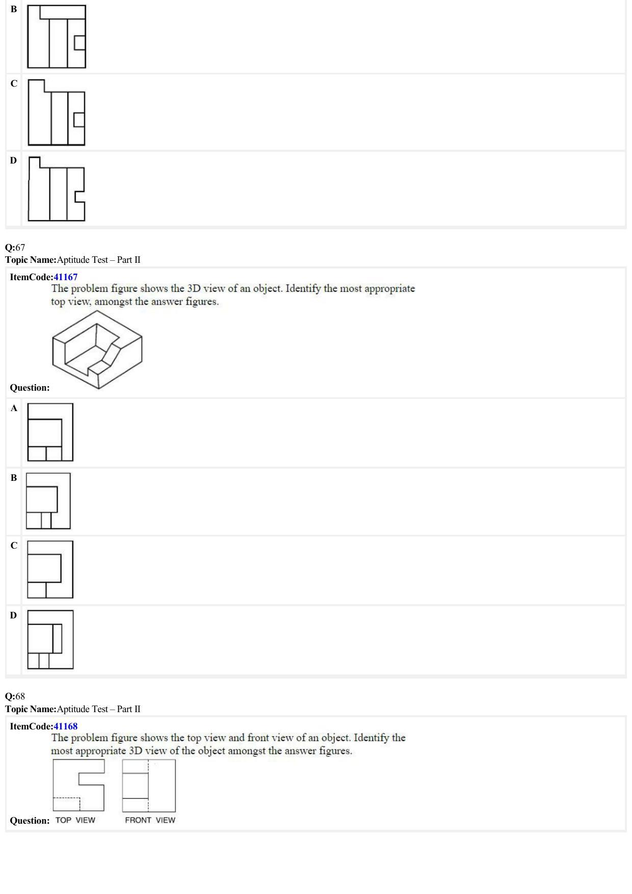 JEE Mains 2022: B Arch & B Planning English (Shift 2) 29-06-2022 Question Paper - Page 18