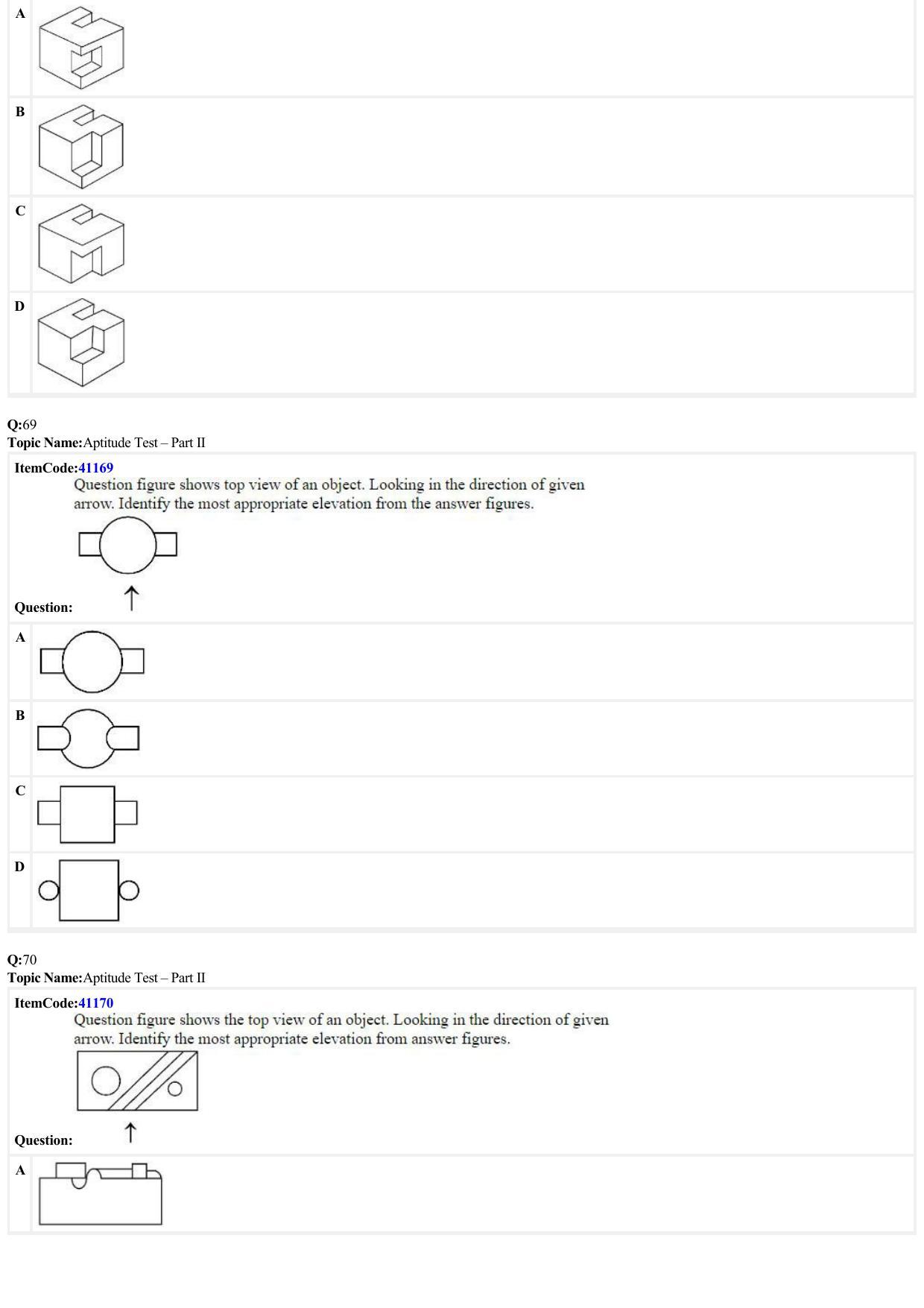 JEE Mains 2022: B Arch & B Planning English (Shift 2) 29-06-2022 Question Paper - Page 19